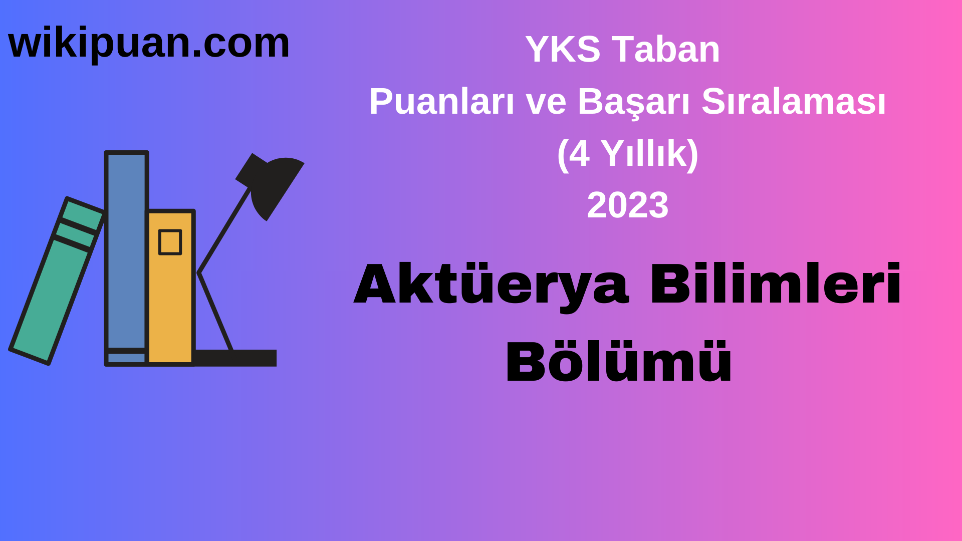 Aktüerya Bilimleri  Bölümü 2023 Taban Puan & Taban Başarı Sırası