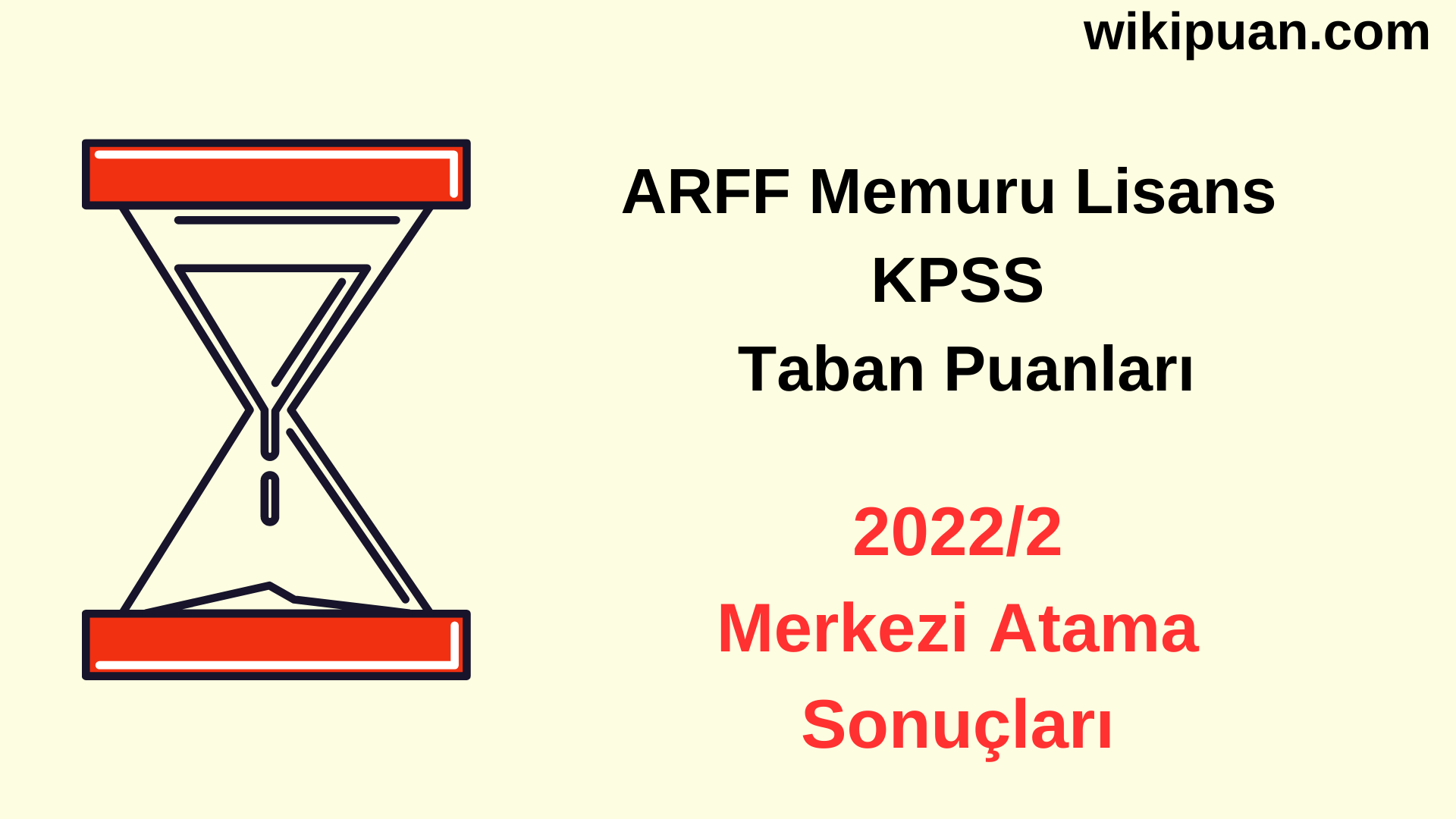 ARFF Memuru Lisans KPSS Atama Taban Puanları 2022/2