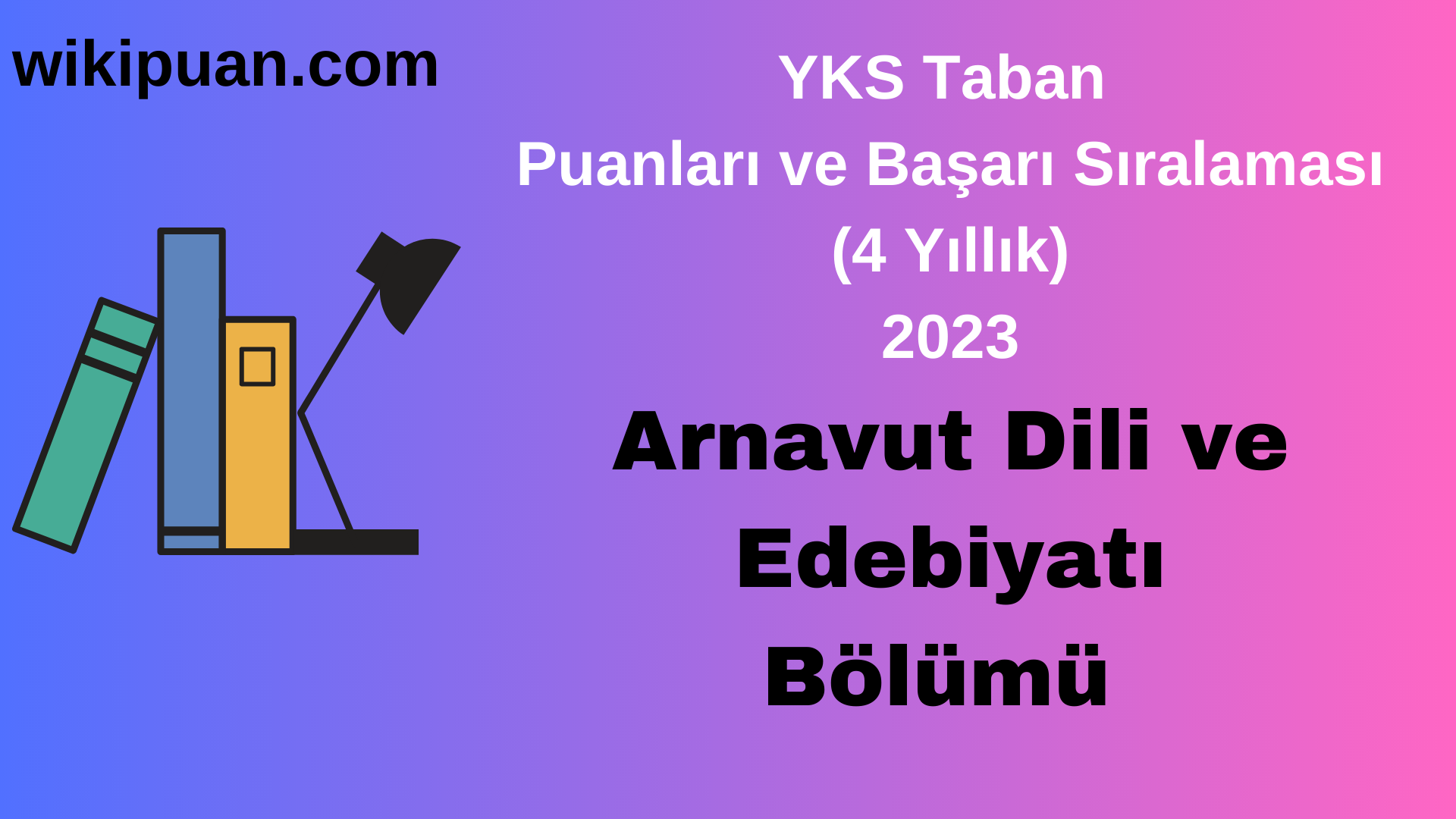 Arnavut Dili ve Edebiyatı Bölümü 2023 Taban Puan & Taban Başarı Sırası
