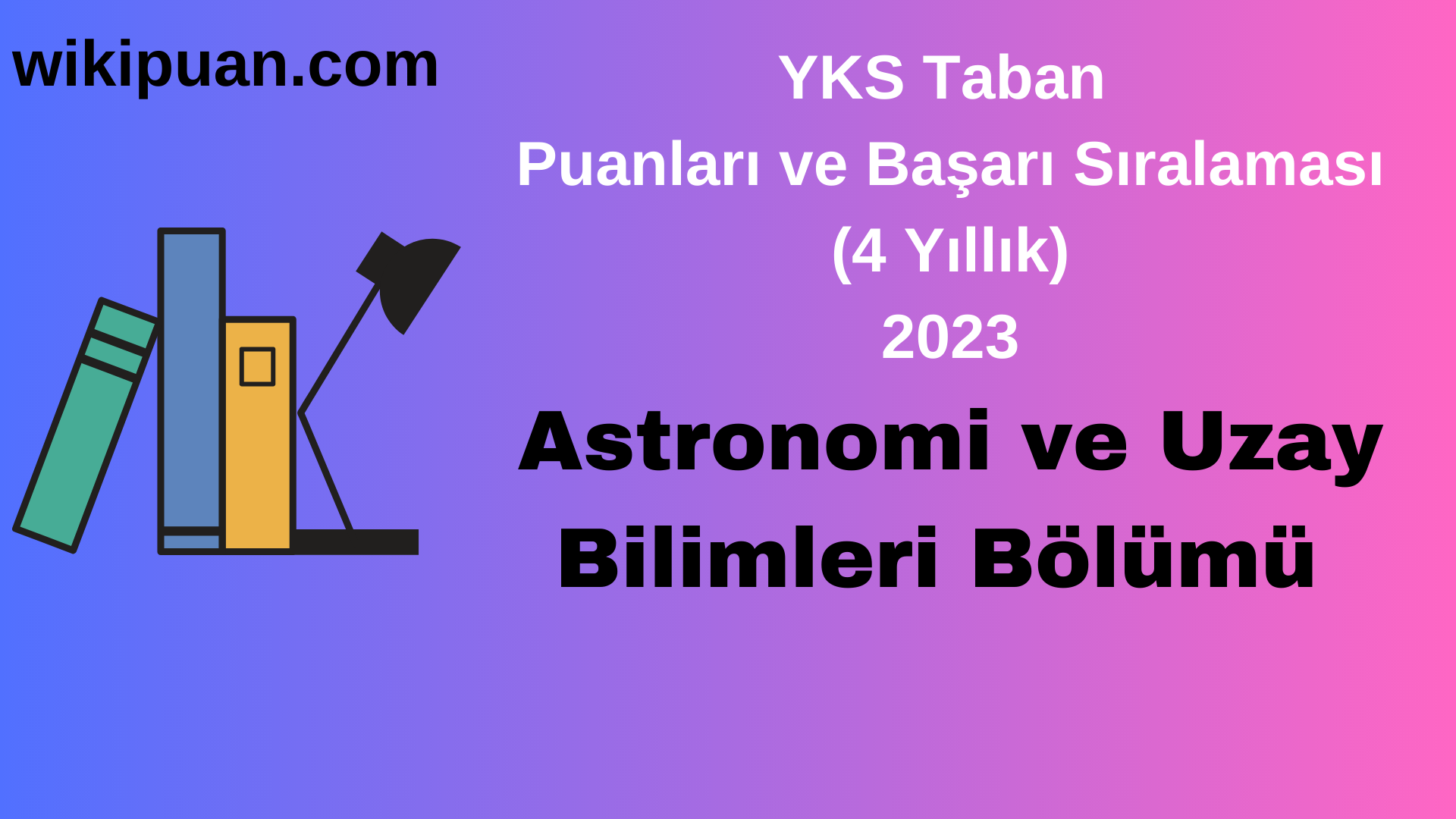 Astronomi ve Uzay Bilimleri Bölümü 2023 Taban Puan & Taban Başarı Sırası