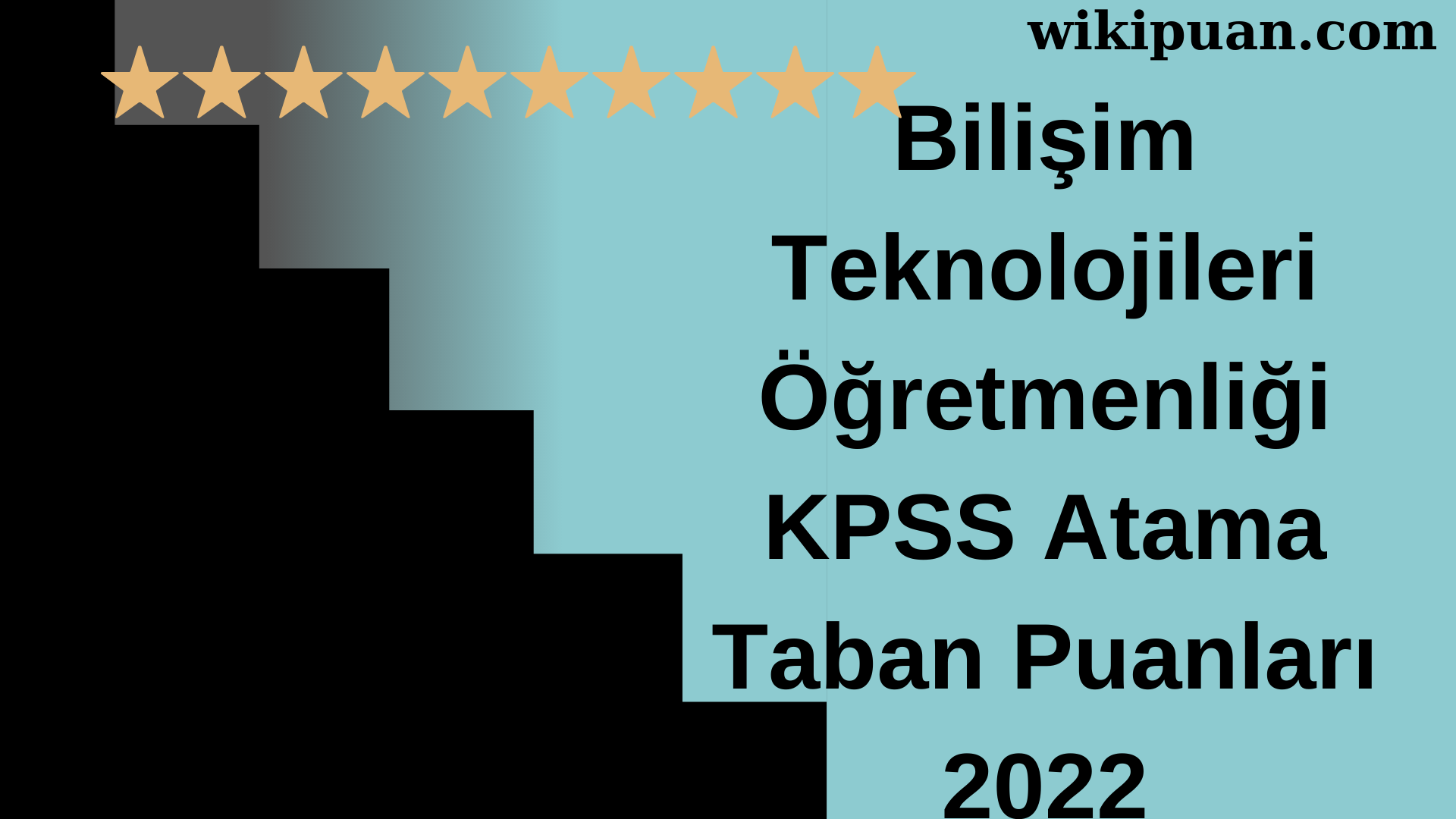 Bilişim Teknolojileri Öğretmenliği KPSS Atama Taban Puanları Temmuz 2022-MEB