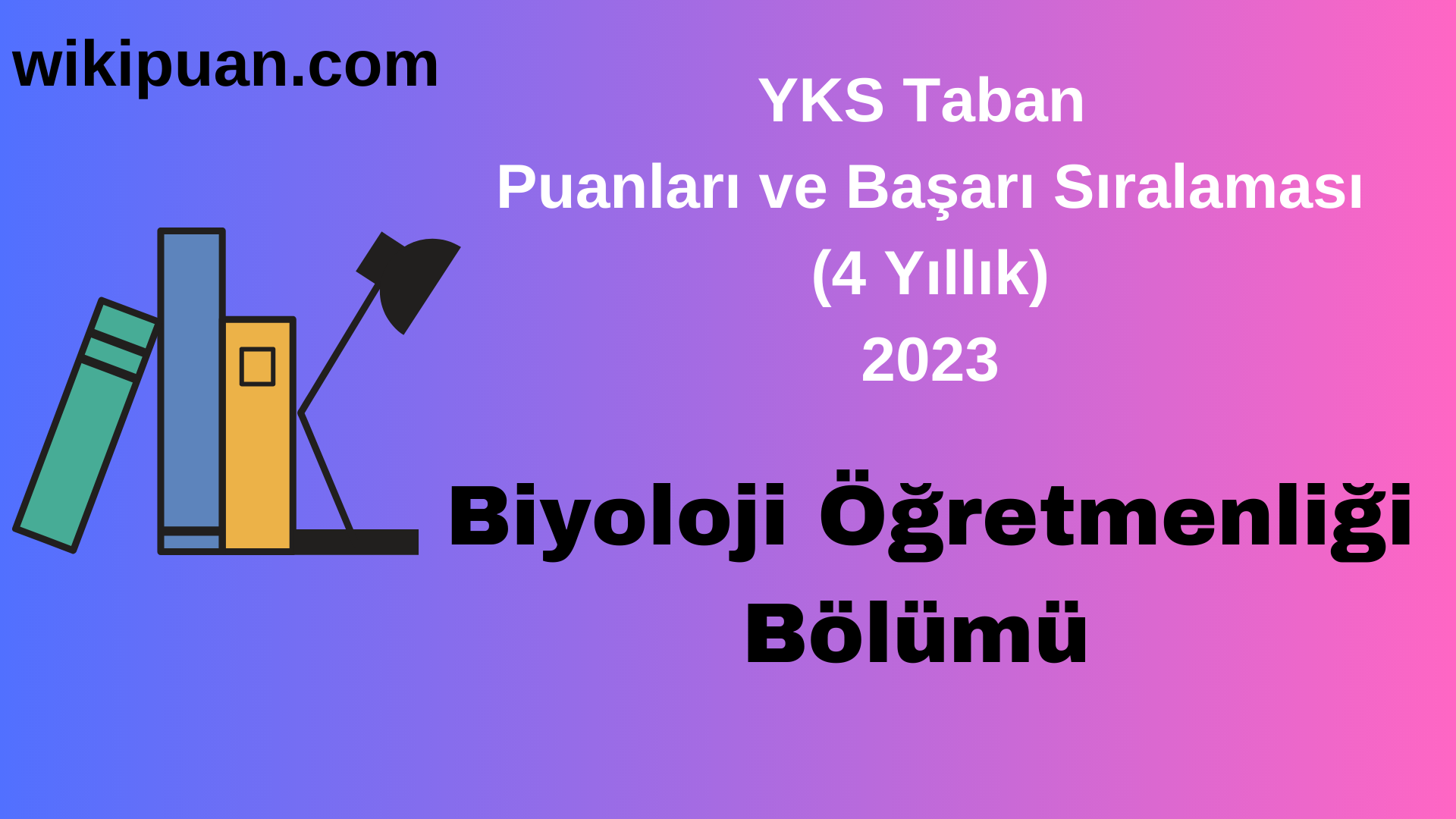 Biyoloji Öğretmenliği Bölümü 2023 Taban Puan & Taban Başarı Sırası