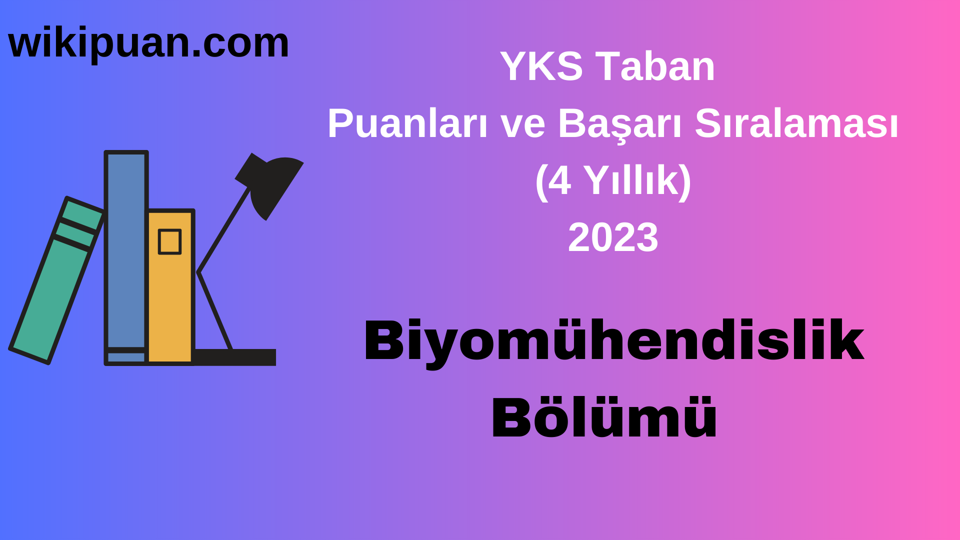 Biyomühendislik Bölümü 2023 Taban Puan & Taban Başarı Sırası