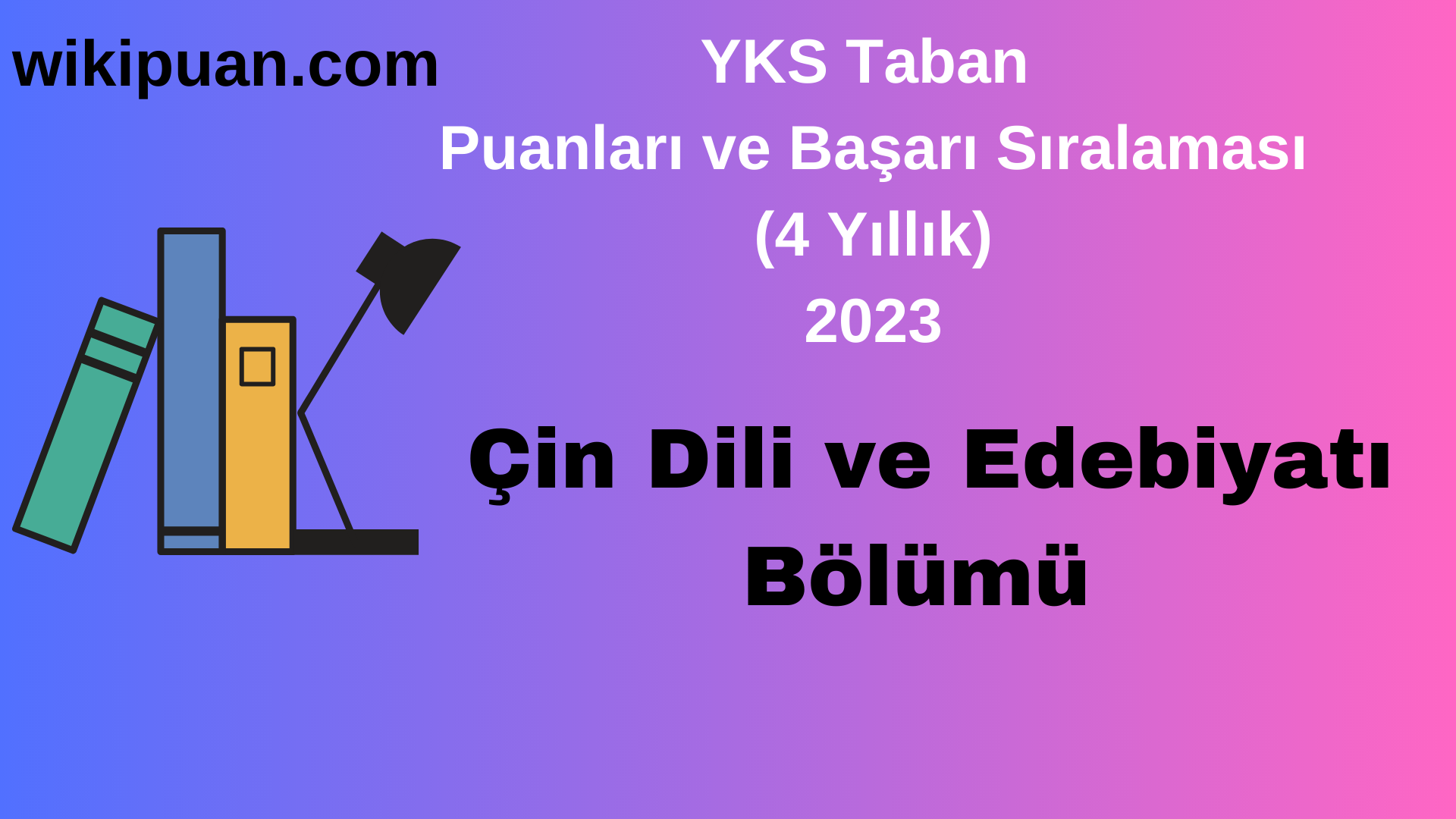 Çin Dili ve Edebiyatı Bölümü 2023 Taban Puan & Taban Başarı Sırası