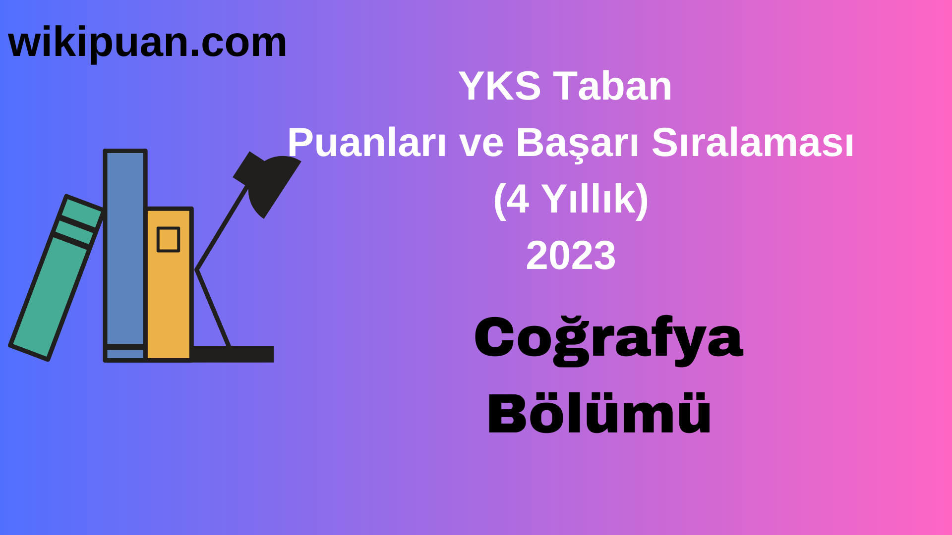 Coğrafya Bölümü 2023 Taban Puan & Taban Başarı Sırası