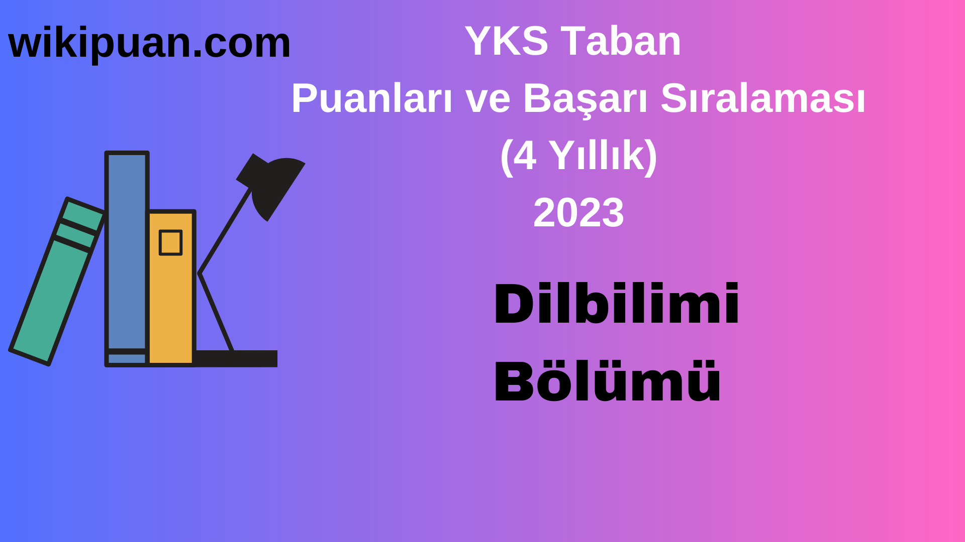 Dilbilimi Bölümü 2023 Taban Puan & Taban Başarı Sırası