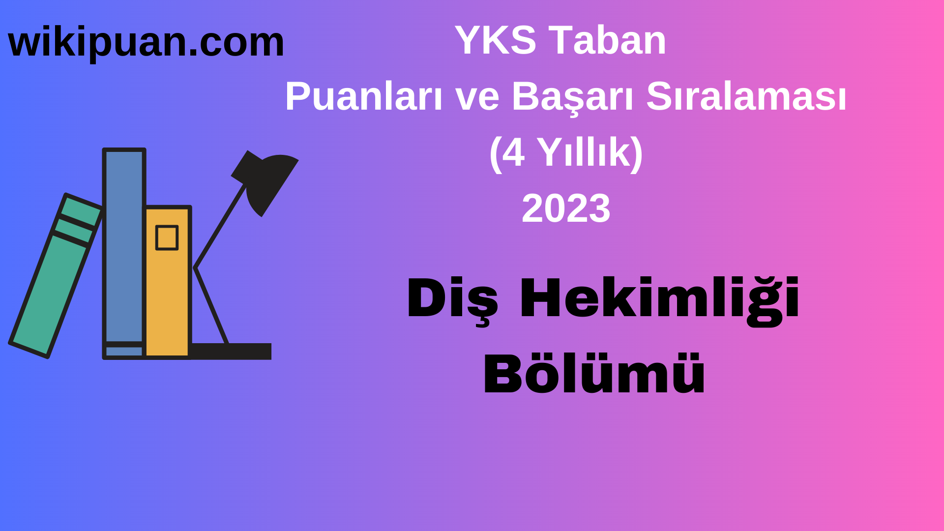 Diş Hekimliği Bölümü 2023 Taban Puan & Taban Başarı Sırası