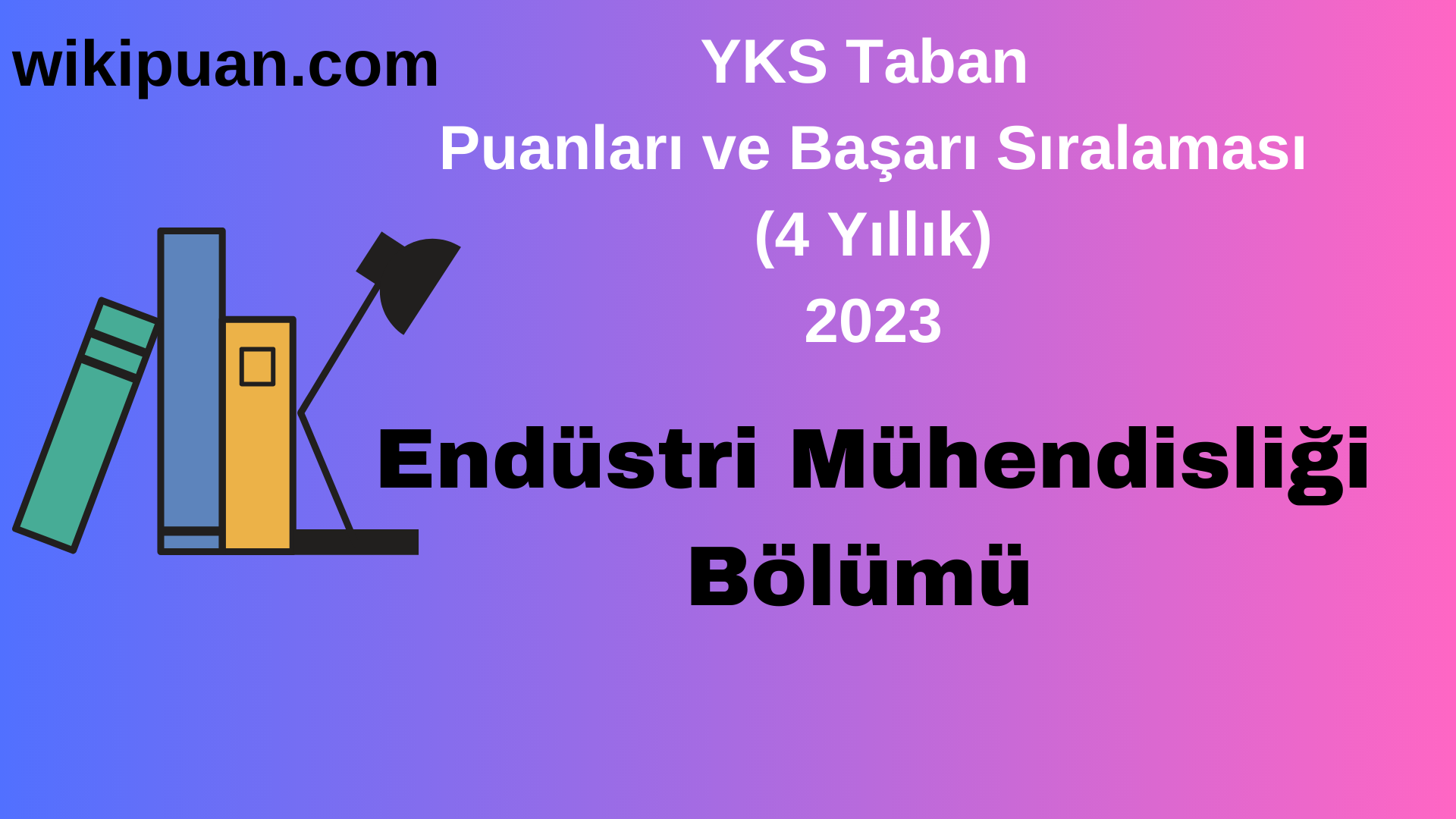 Endüstri Mühendisliği Bölümü 2023 Taban Puan & Taban Başarı Sırası