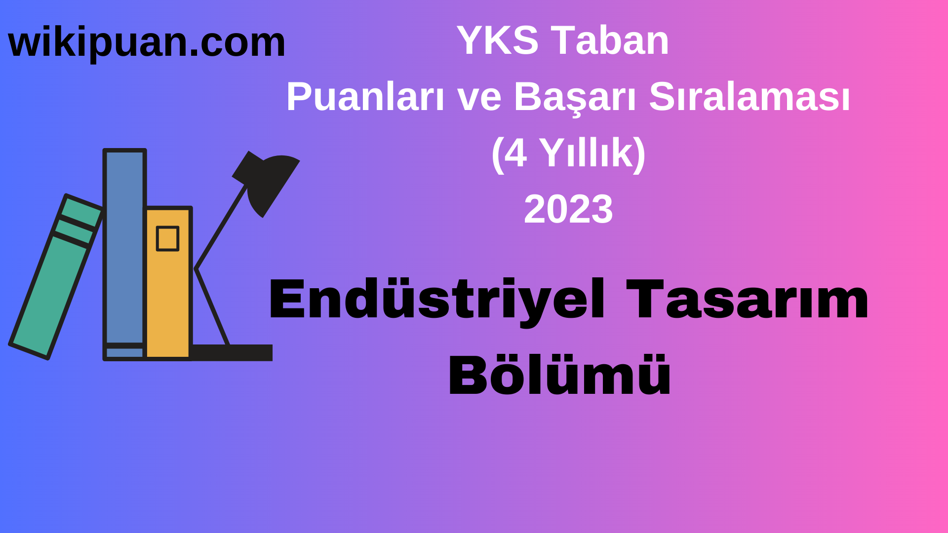 Endüstriyel Tasarım Bölümü 2023 Taban Puan & Taban Başarı Sırası
