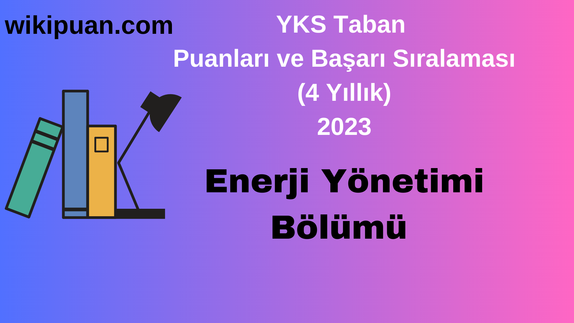 Enerji Yönetimi Bölümü 2023 Taban Puan & Taban Başarı Sırası