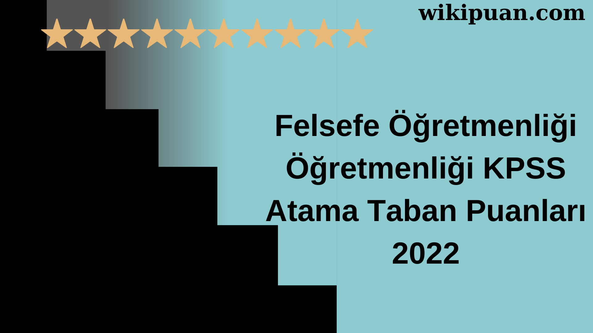 Felsefe Öğretmenliği KPSS Atama Taban Puanları Temmuz 2022-MEB