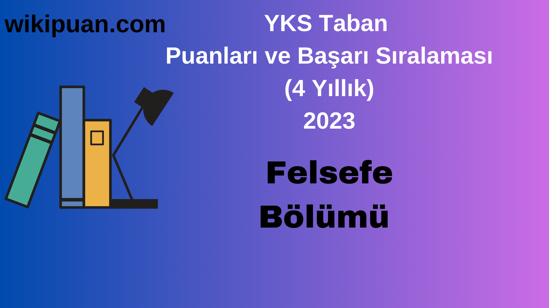 Felsefe Bölümü 2023 Taban Puan & Taban Başarı Sırası
