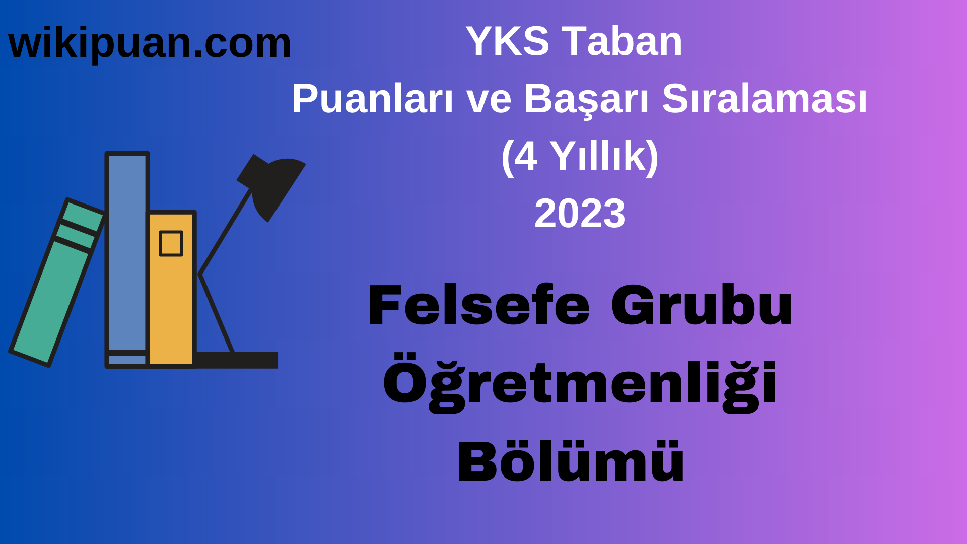 Felsefe Grubu Öğretmenliği  Bölümü 2023 Taban Puan & Taban Başarı Sırası