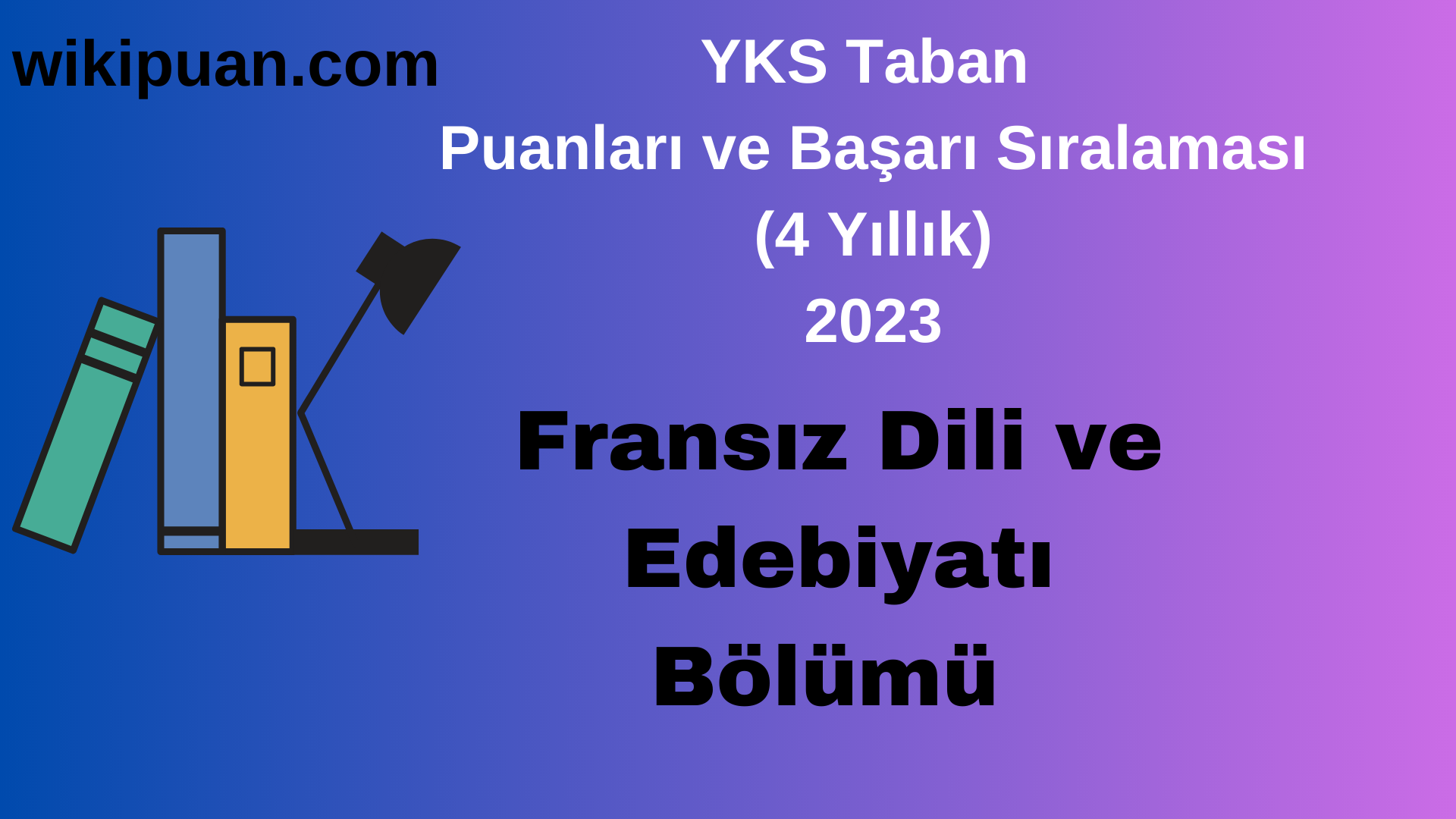 Fransız Dili ve Edebiyatı Bölümü 2023 Taban Puan & Taban Başarı Sırası