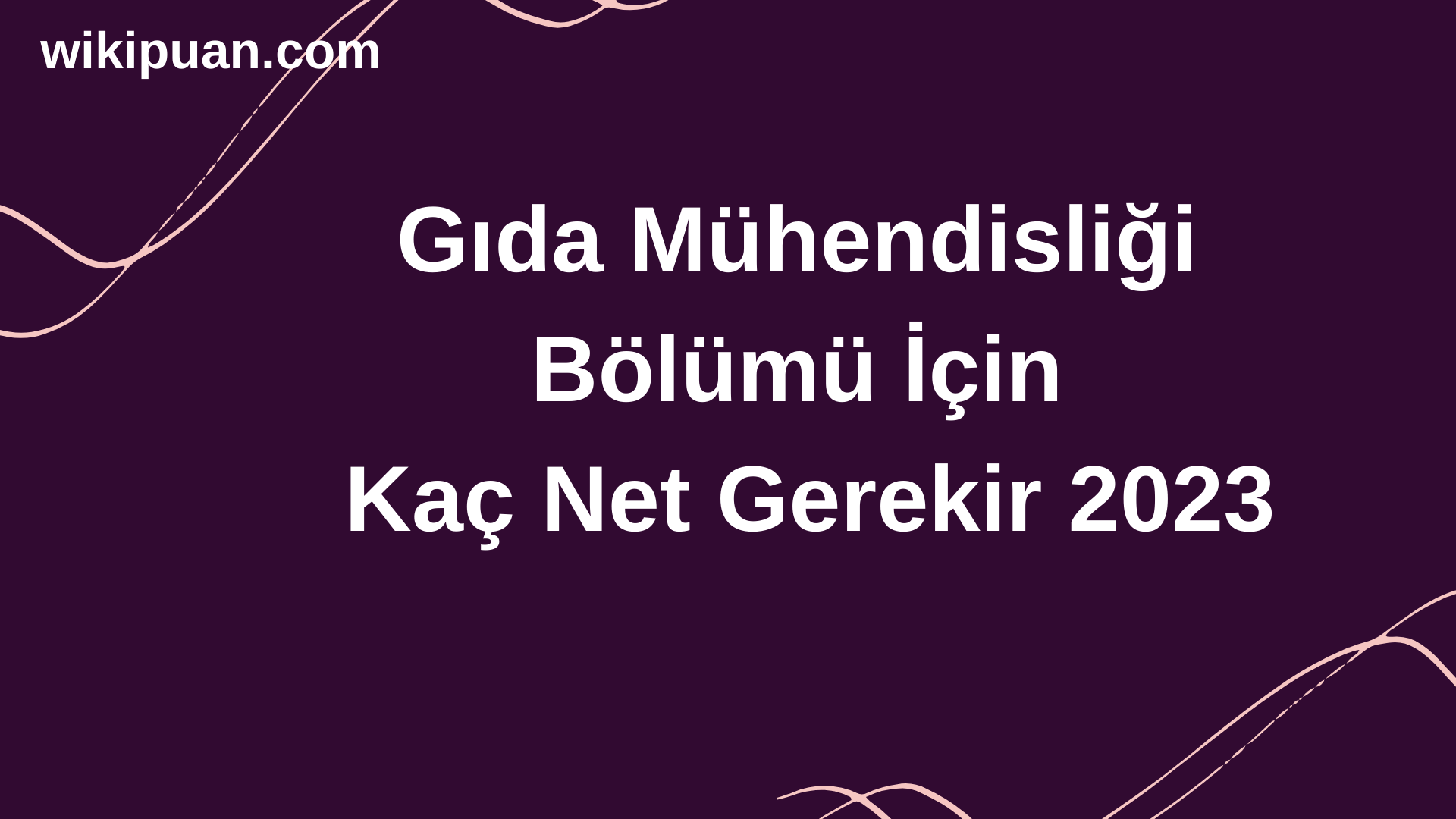 Gıda Mühendisliği Bölümü İçin Kaç Net Gerekir 2023