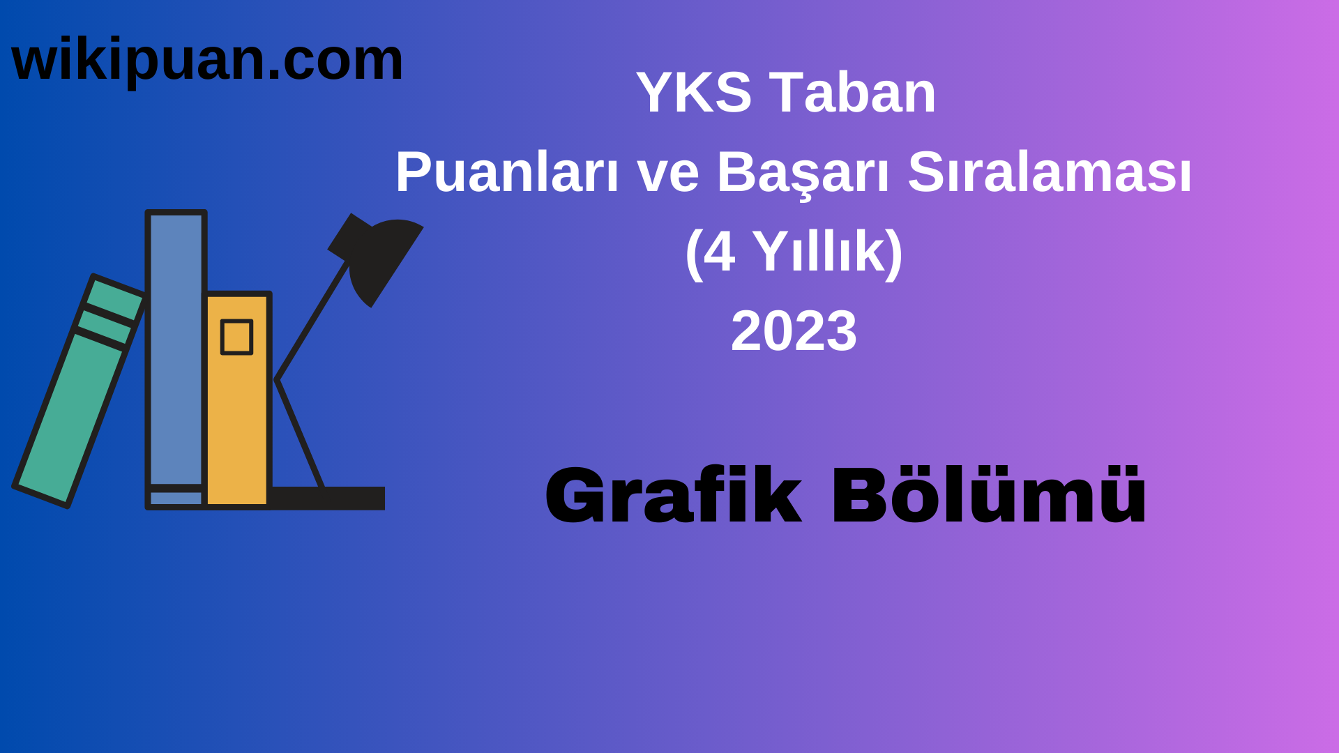 Grafik Bölümü 2023 Taban Puan & Taban Başarı Sırası