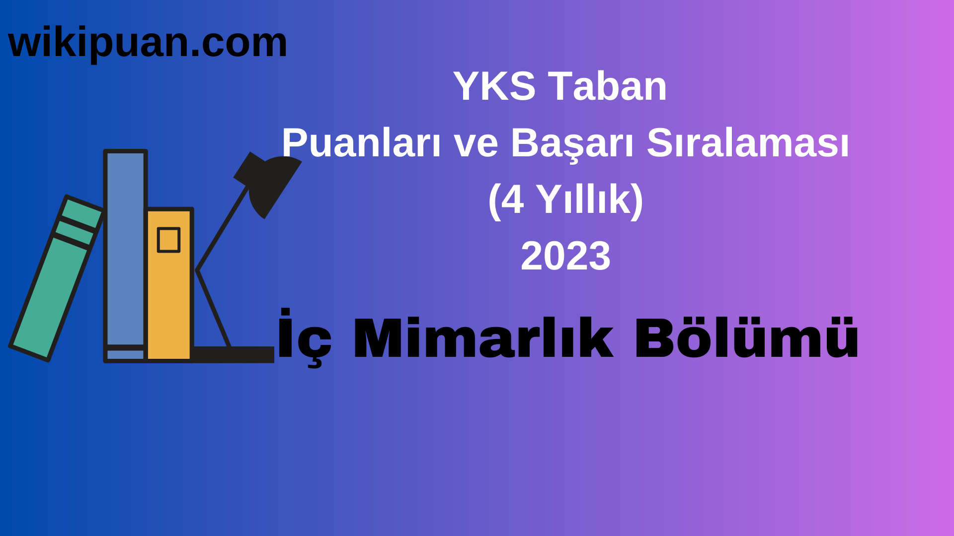 İç Mimarlık Bölümü 2023 Taban Puan & Taban Başarı Sırası