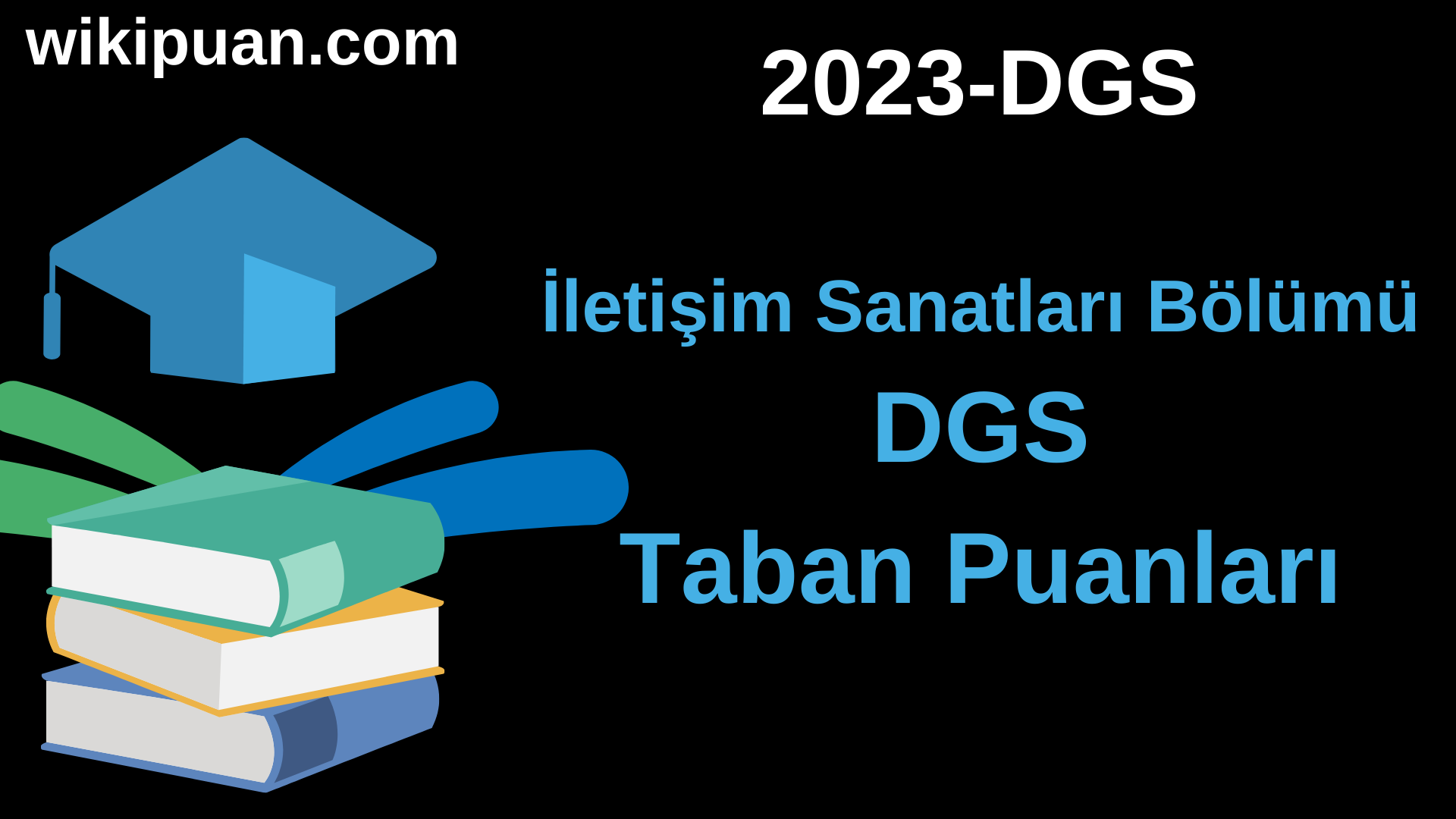 İletişim Sanatları 2023-DGS Acil Yardım ve Afet Yönetimi Taban Puanları