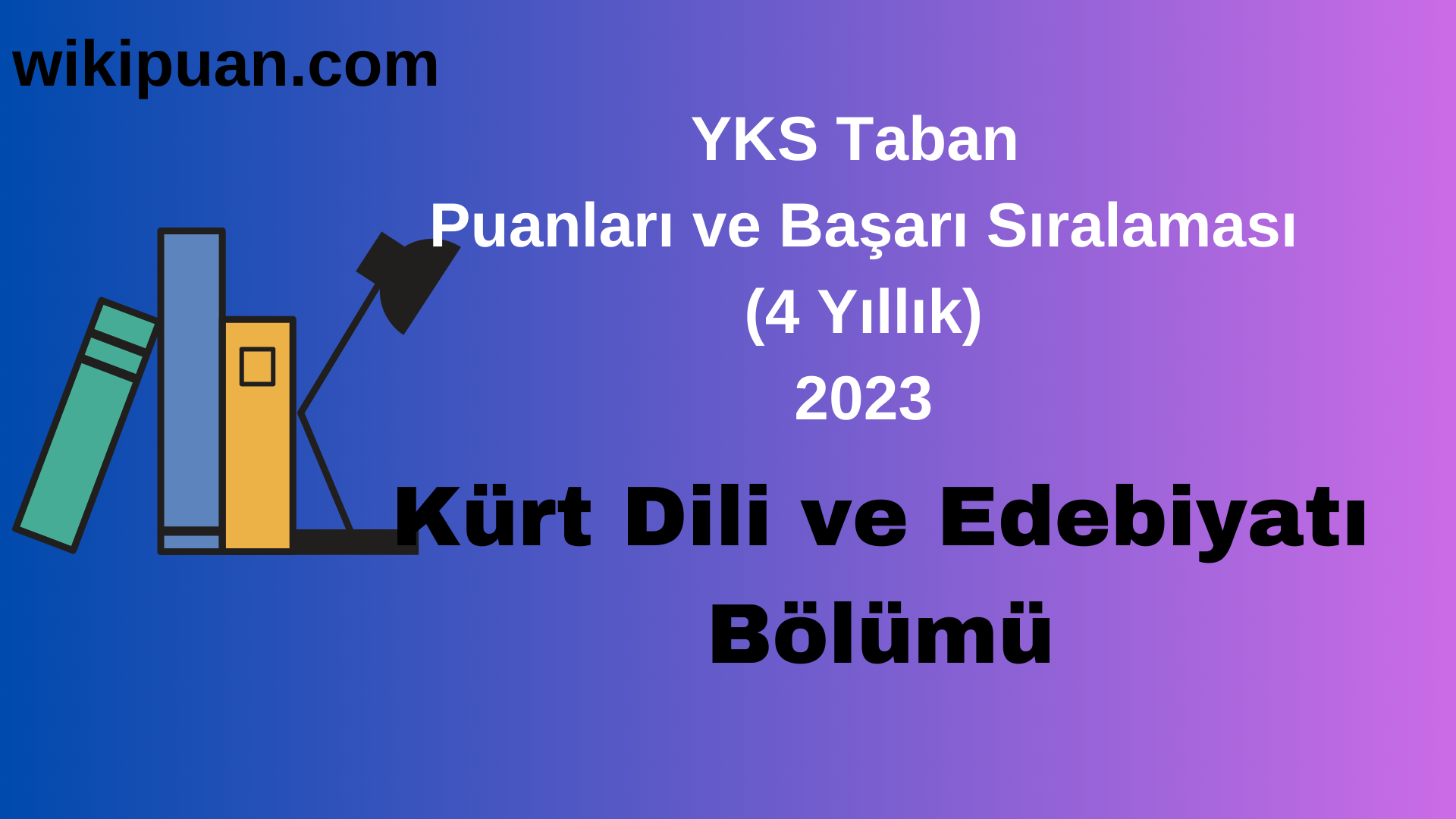 Kürt Dili ve Edebiyatı Bölümü 2023 Taban Puan & Taban Başarı Sırası