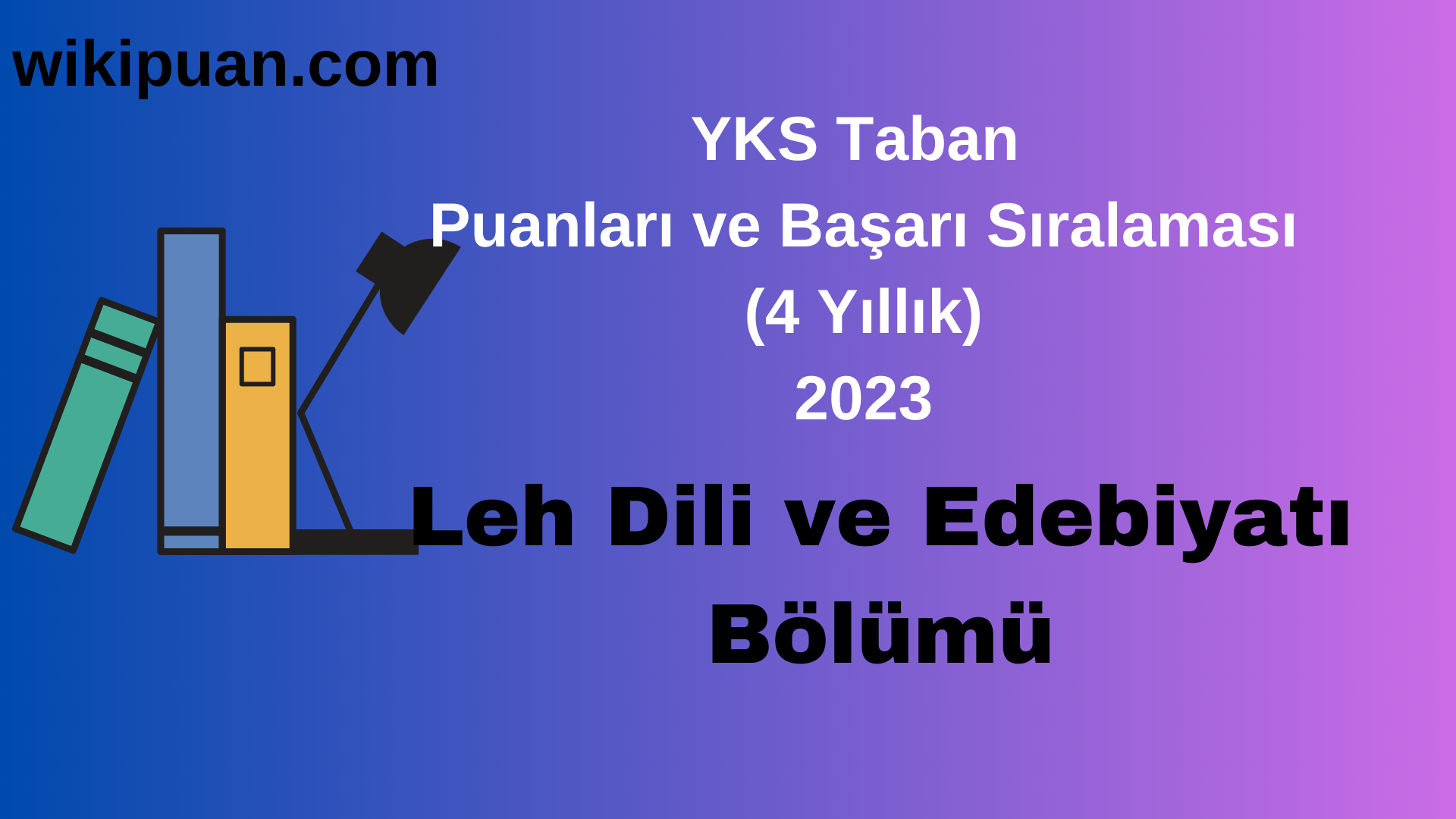 Leh Dili ve Edebiyatı Bölümü 2023 Taban Puan & Taban Başarı Sırası