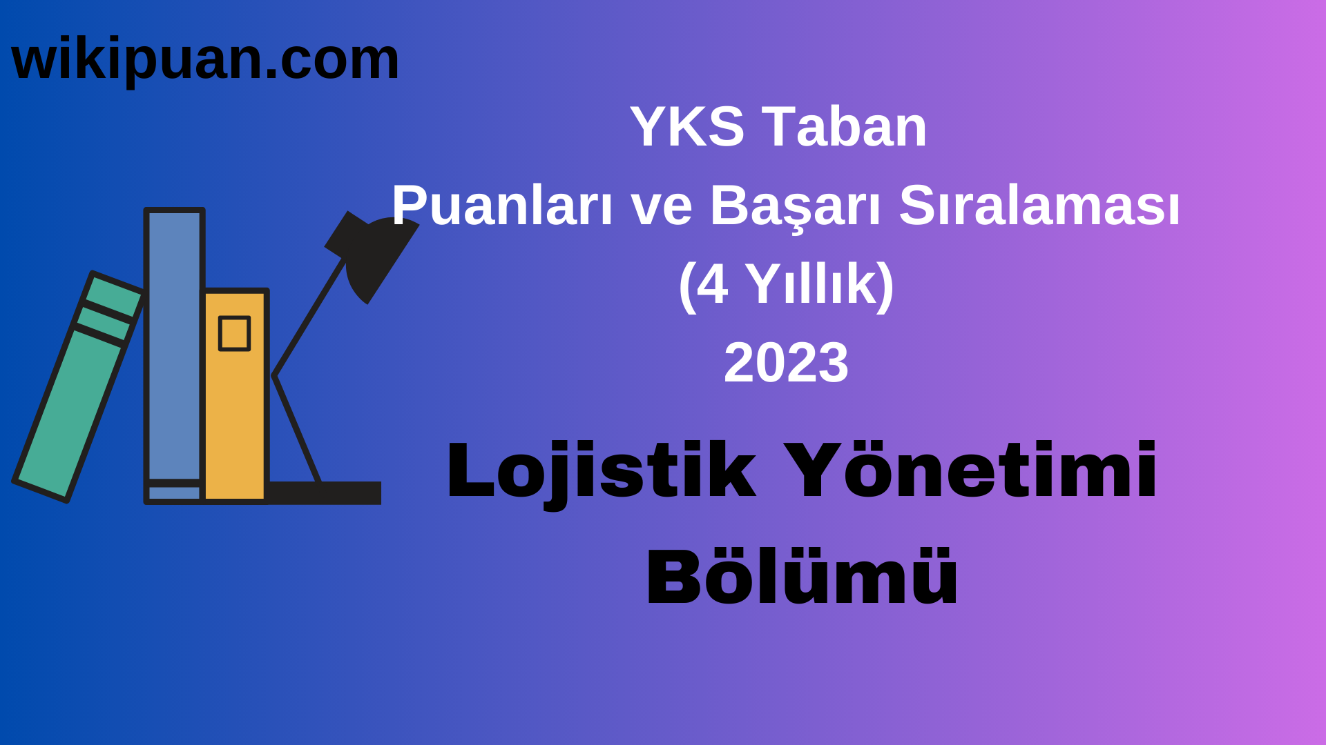 Lojistik Yönetimi Bölümü 2023 Taban Puan & Taban Başarı Sırası