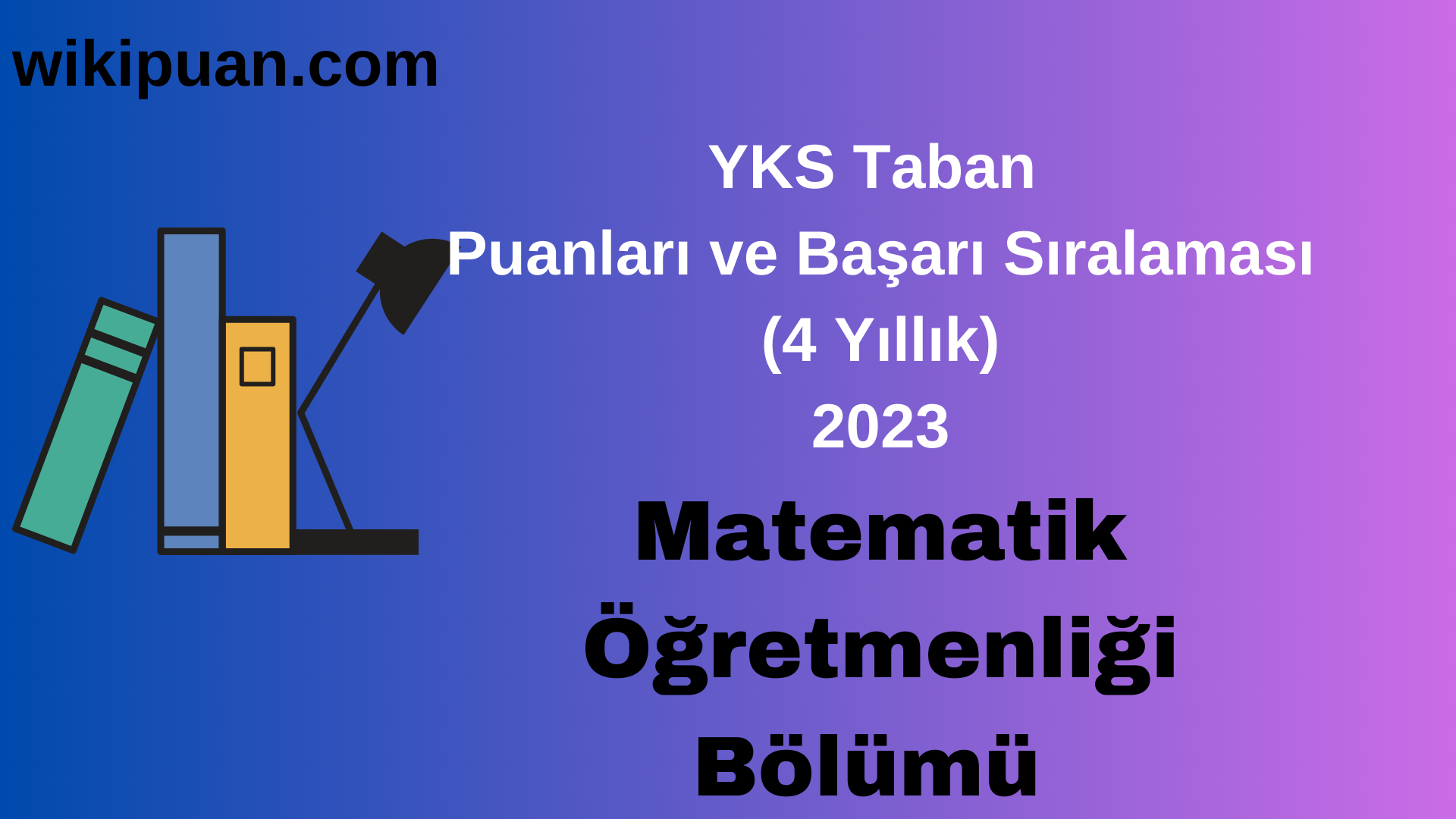 Matematik Öğretmenliği   Bölümü 2023 Taban Puan & Taban Başarı Sırası