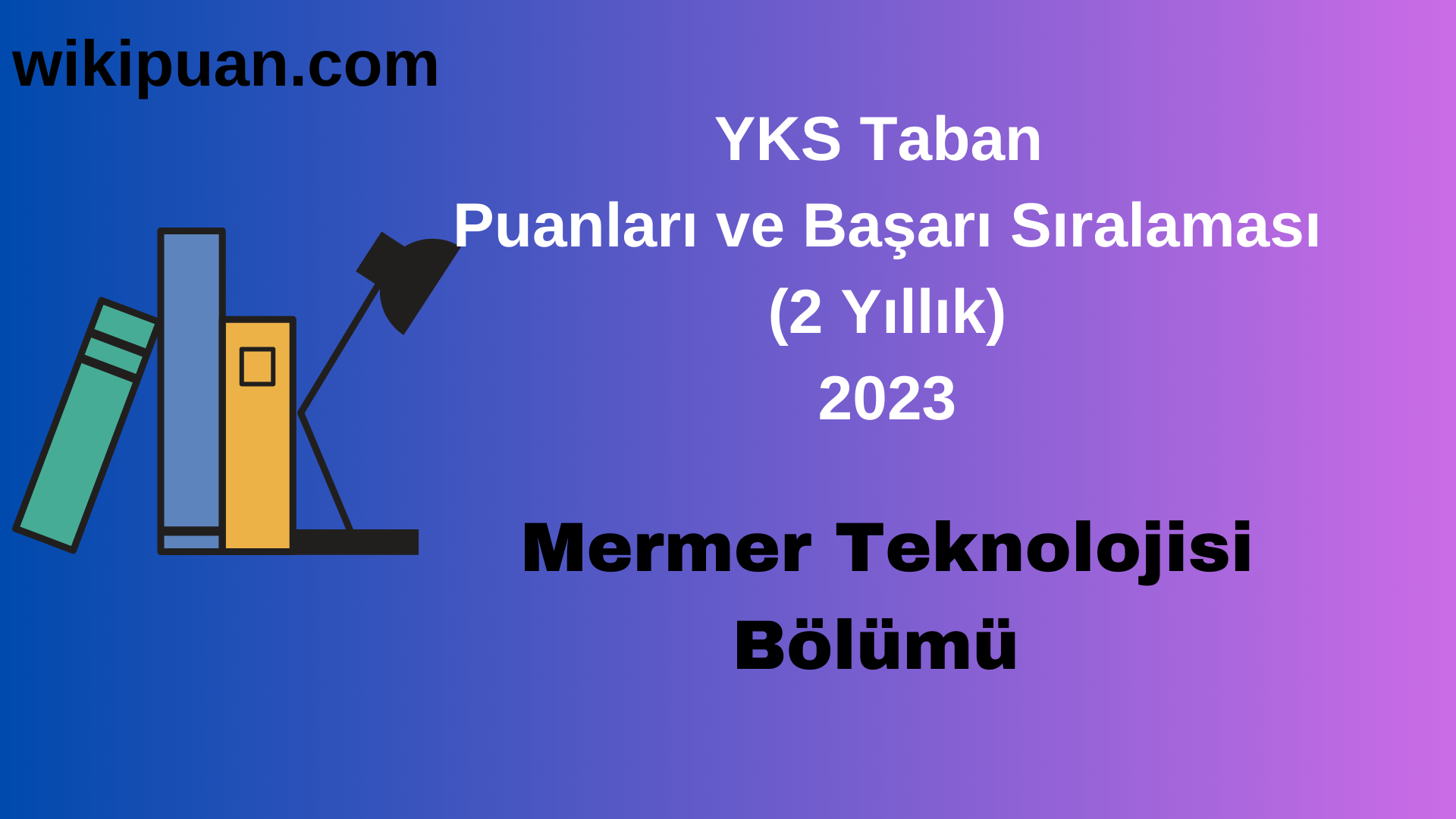 Mermer Teknolojisi Bölümü 2023 Taban Puan & Taban Başarı Sırası