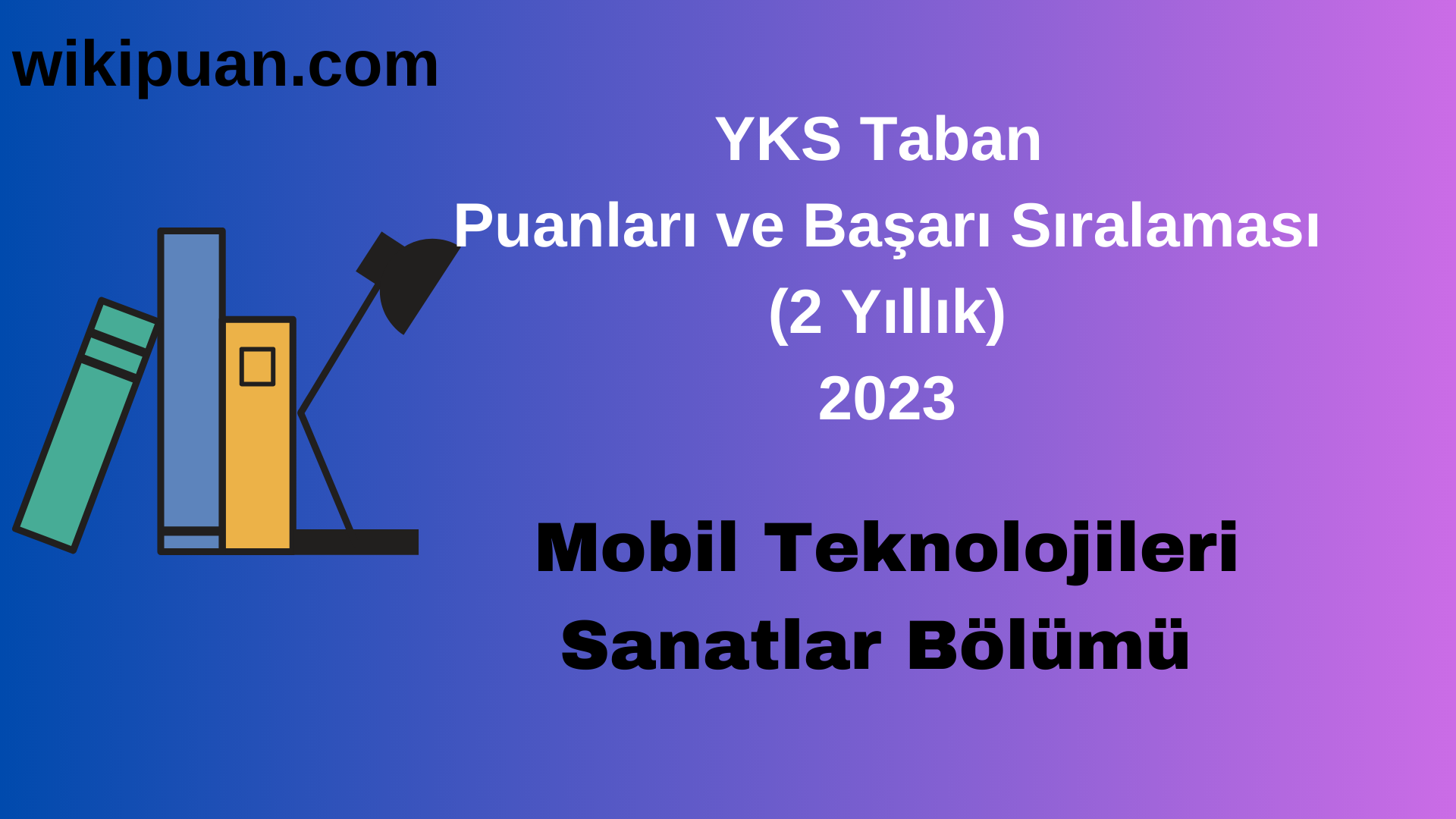 Mobil Teknolojileri Bölümü 2023 Taban Puan & Taban Başarı Sırası