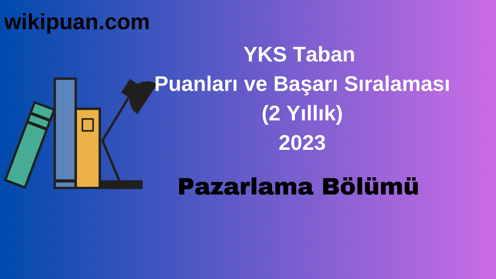 Pazarlama Bölümü 2023 Taban Puan & Taban Başarı Sırası