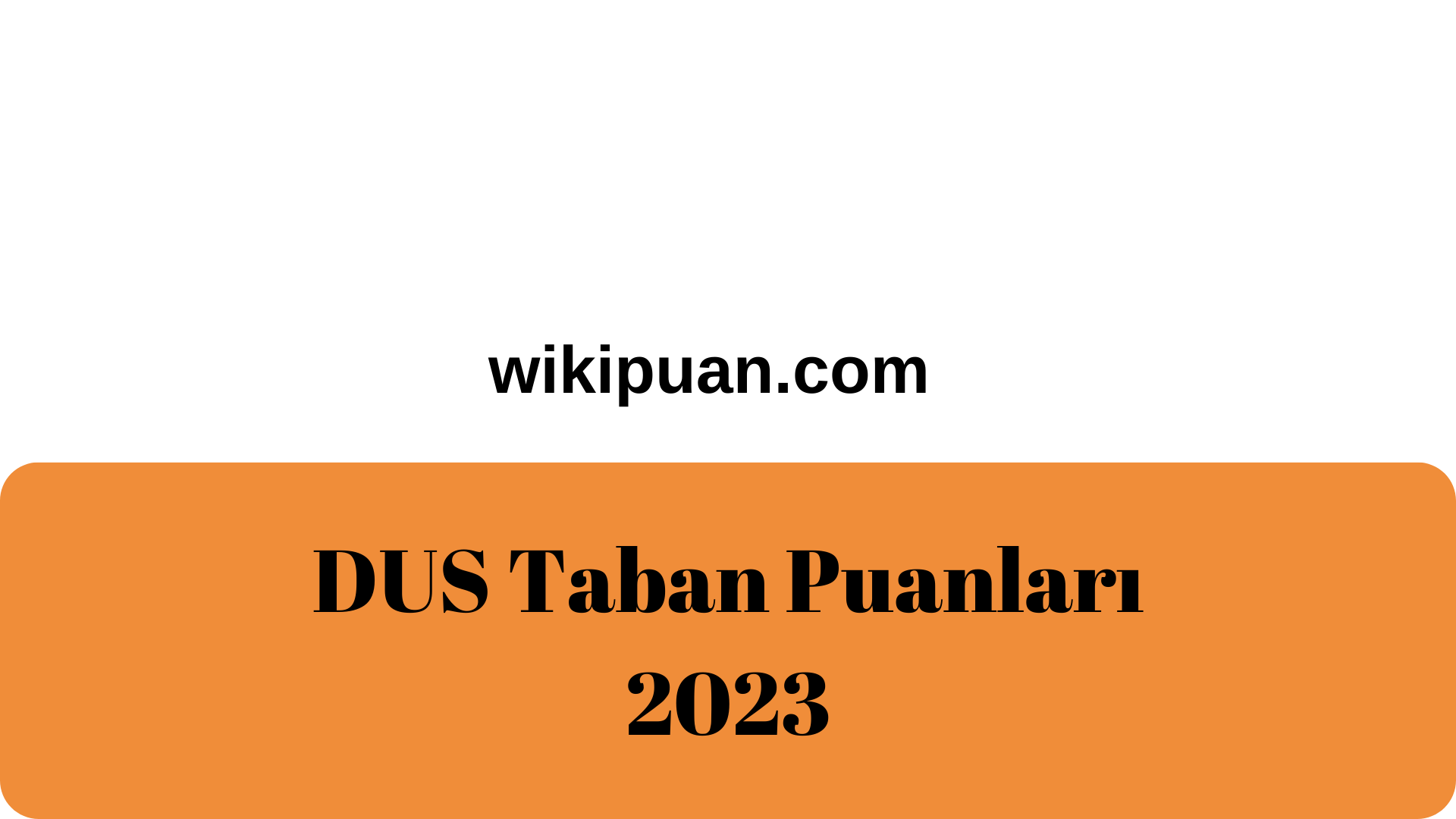 Periodontoloji Alanı DUS Taban Puanları 2023