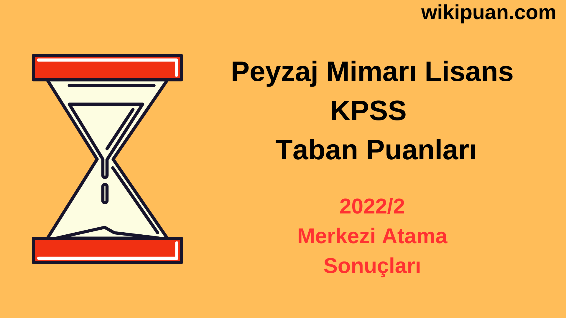 Peyzaj Mimarı KPSS Atama Taban Puanları 2022/2
