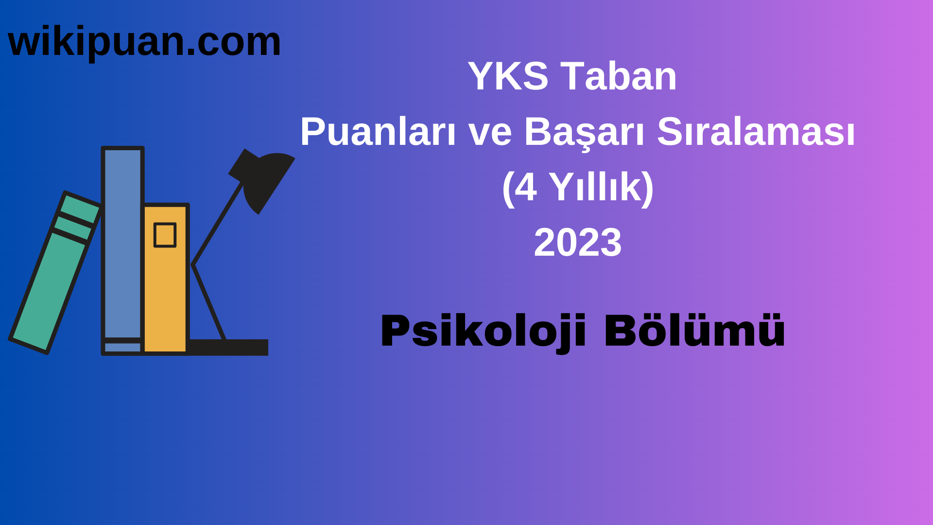 Psikoloji Bölümü 2023 Taban Puan & Taban Başarı Sırası