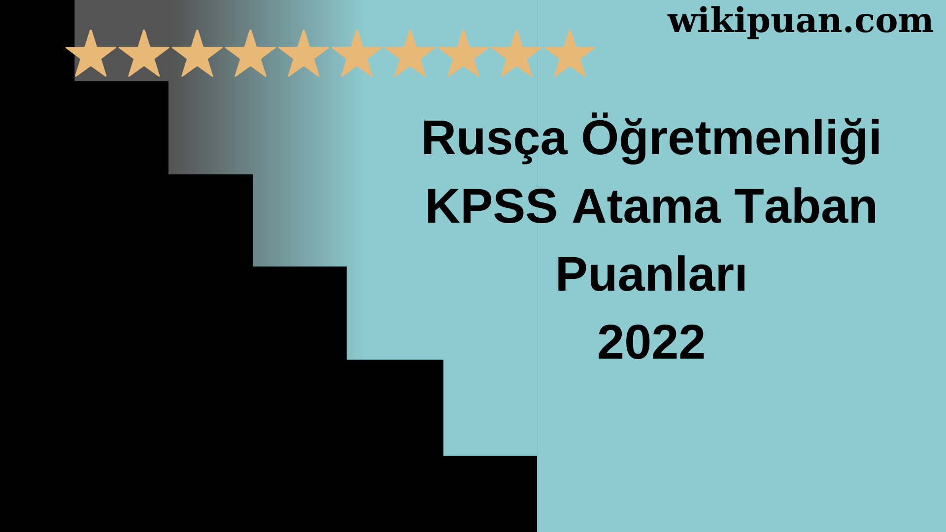 Rusça Öğretmenliği KPSS Atama Taban Puanları Temmuz 2022-MEB