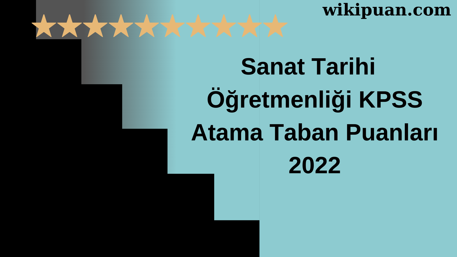 Sanat Tarihi Öğretmenliği KPSS Atama Taban Puanları Temmuz 2022-MEB