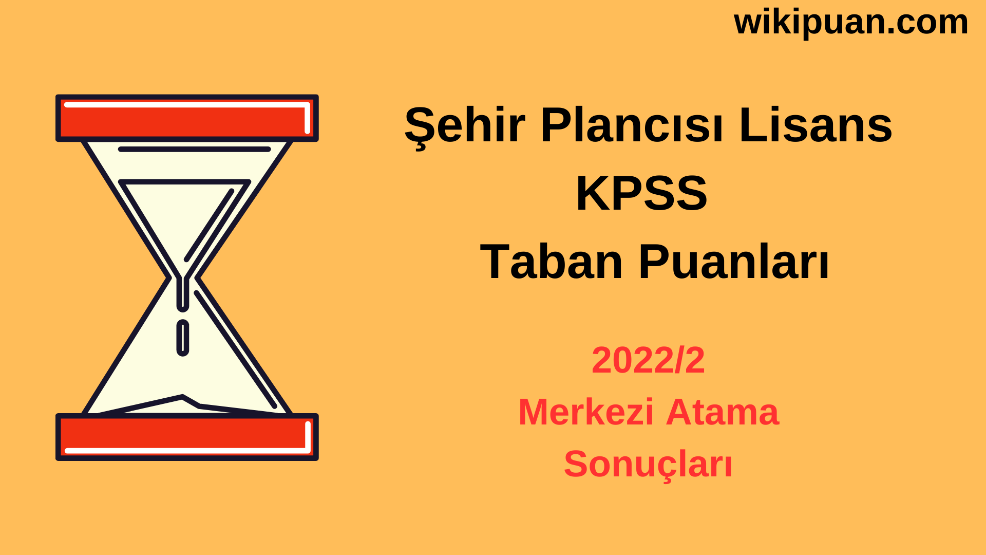 Şehir Plancısı KPSS Atama Taban Puanları 2022/2
