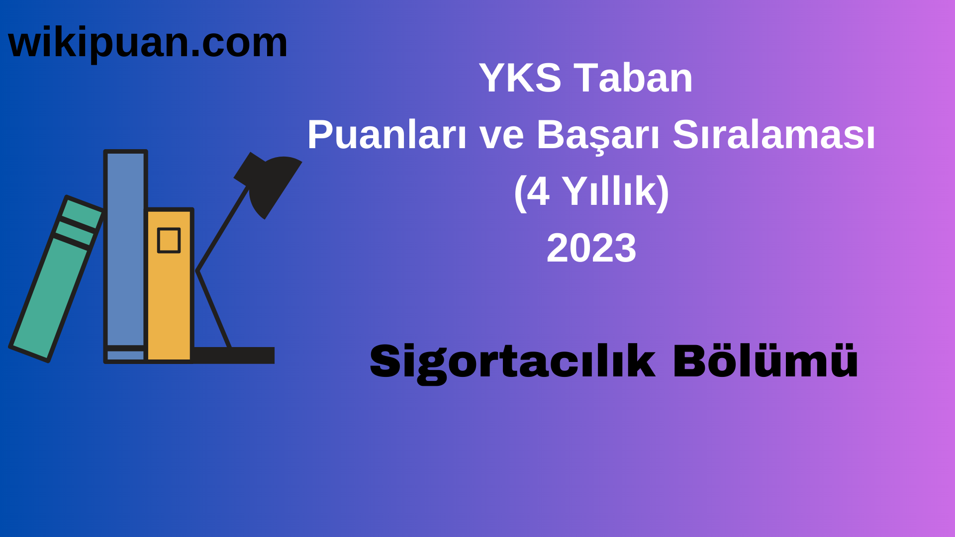 SigortacılıkBölümü 2023 Taban Puan & Taban Başarı Sırası