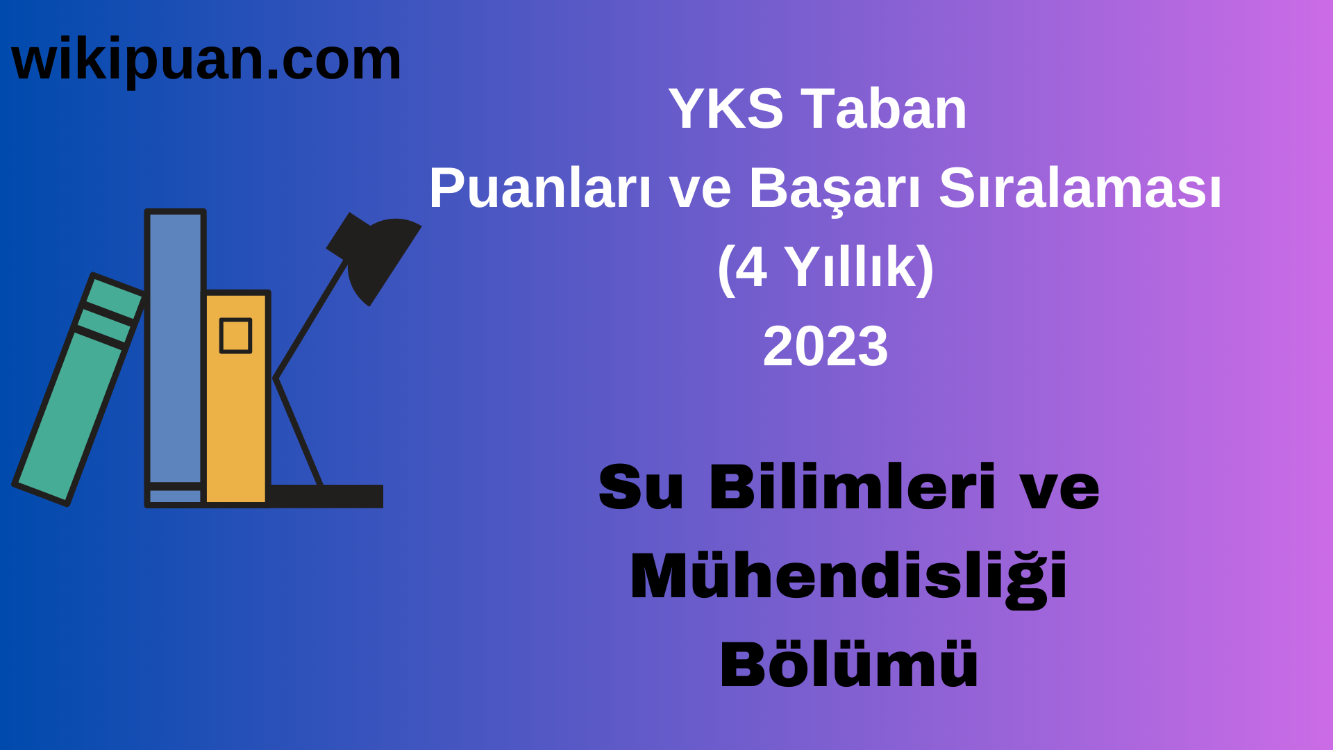 Su Bilimleri ve Mühendisliği Bölümü 2023 Taban Puan & Taban Başarı Sırası