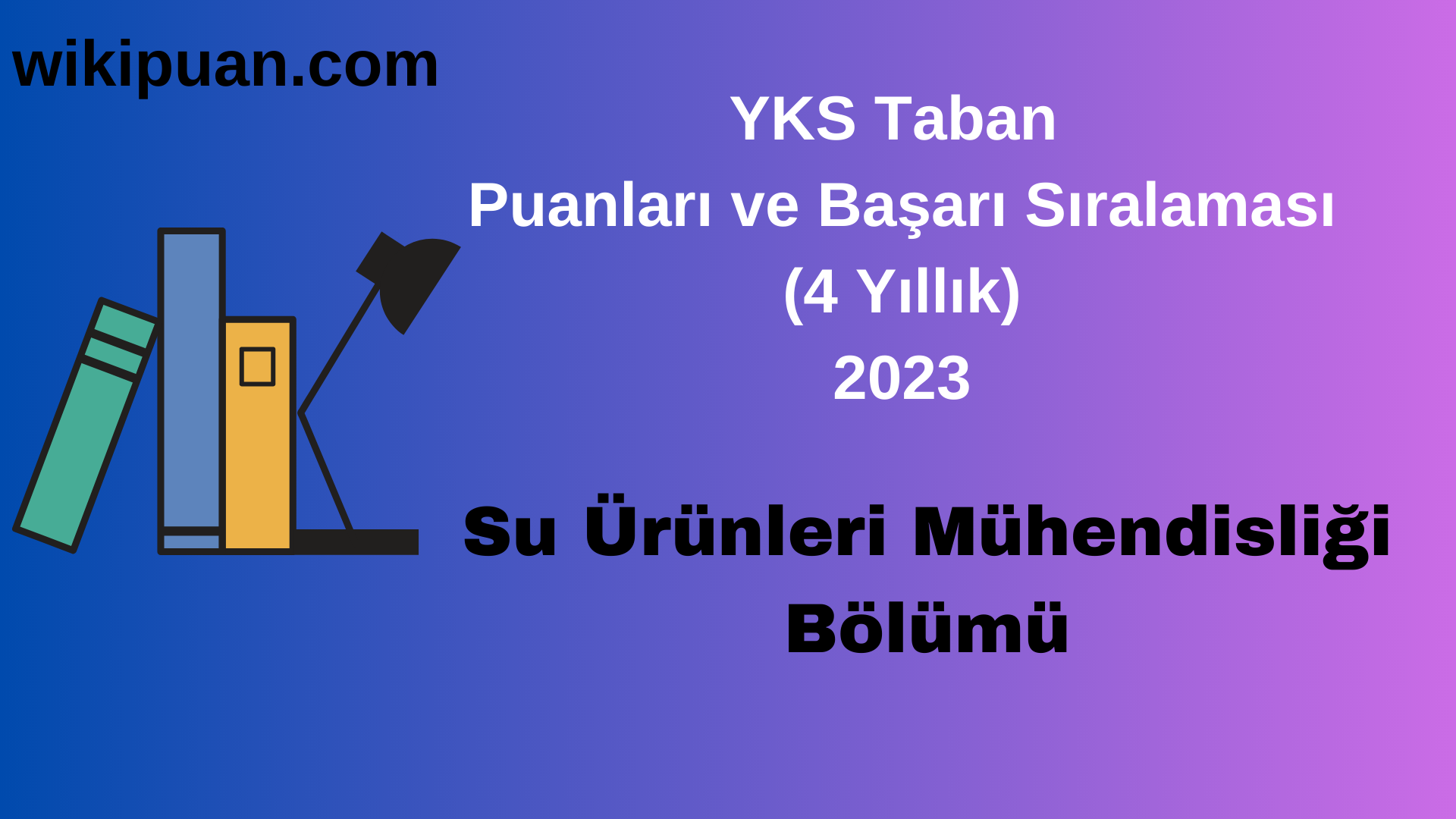 Su Ürünleri Mühendisliği Bölümü 2023 Taban Puan & Taban Başarı Sırası