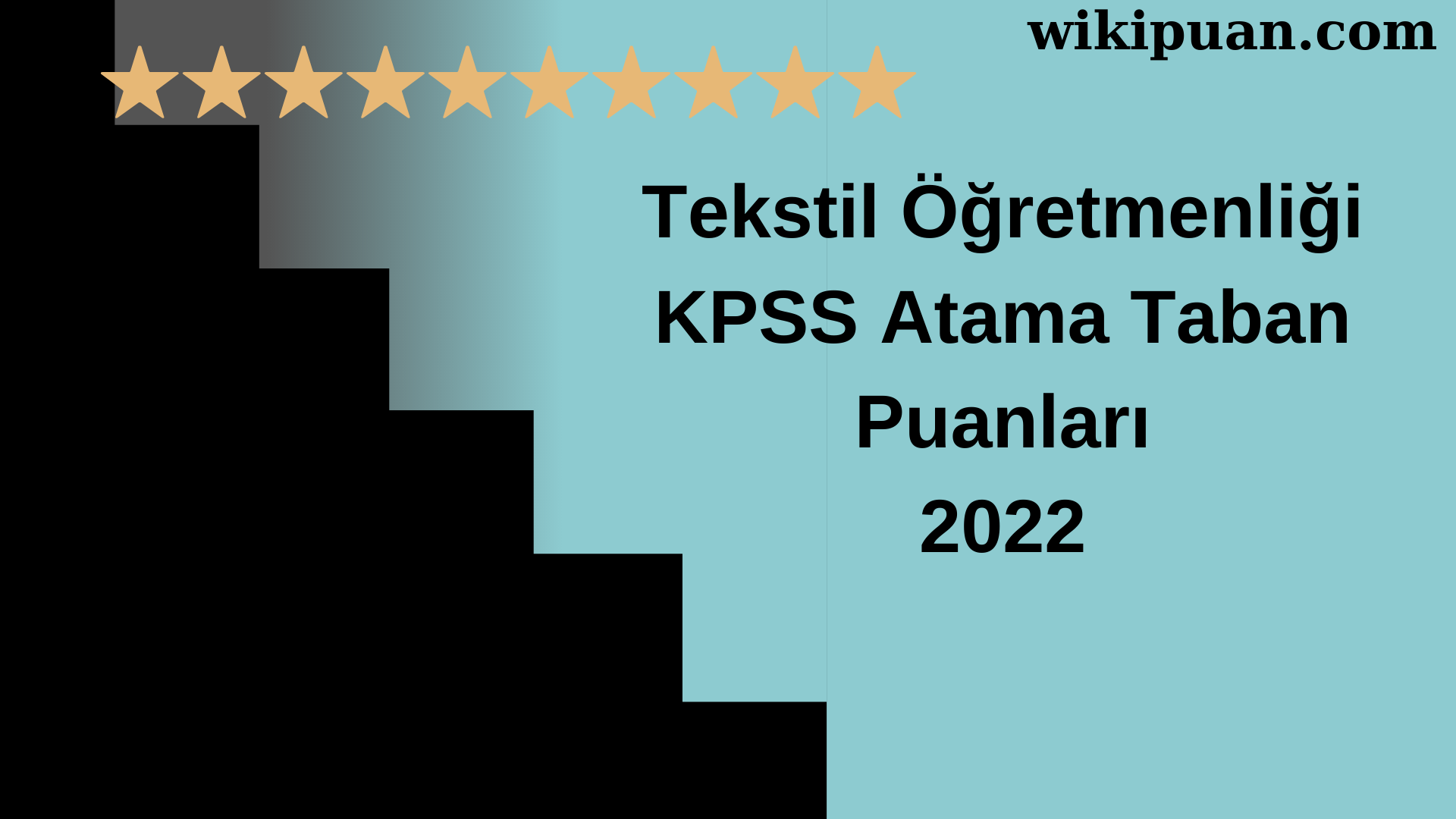 Tekstil Öğretmenliği KPSS Atama Taban Puanları Temmuz 2022-MEB