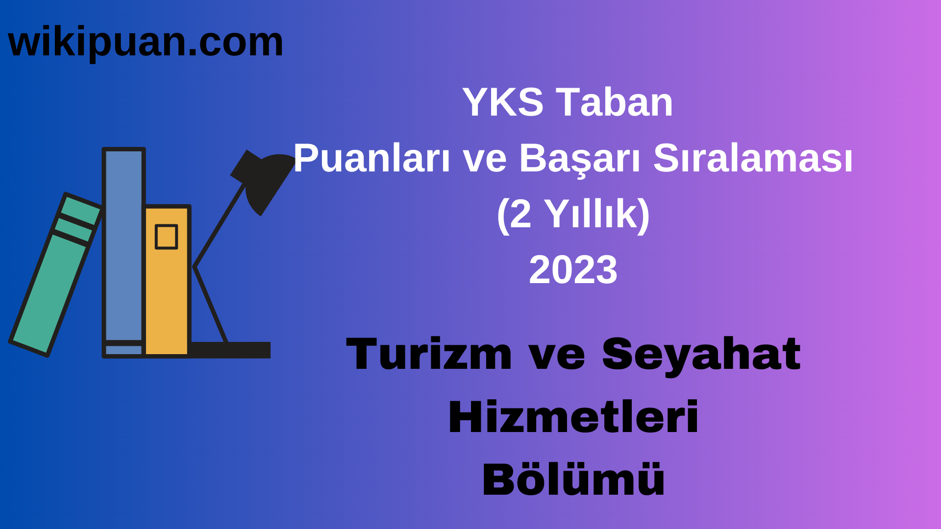 Turizm ve Seyahat Hizmetleri Bölümü 2023 Taban Puan & Taban Başarı Sırası