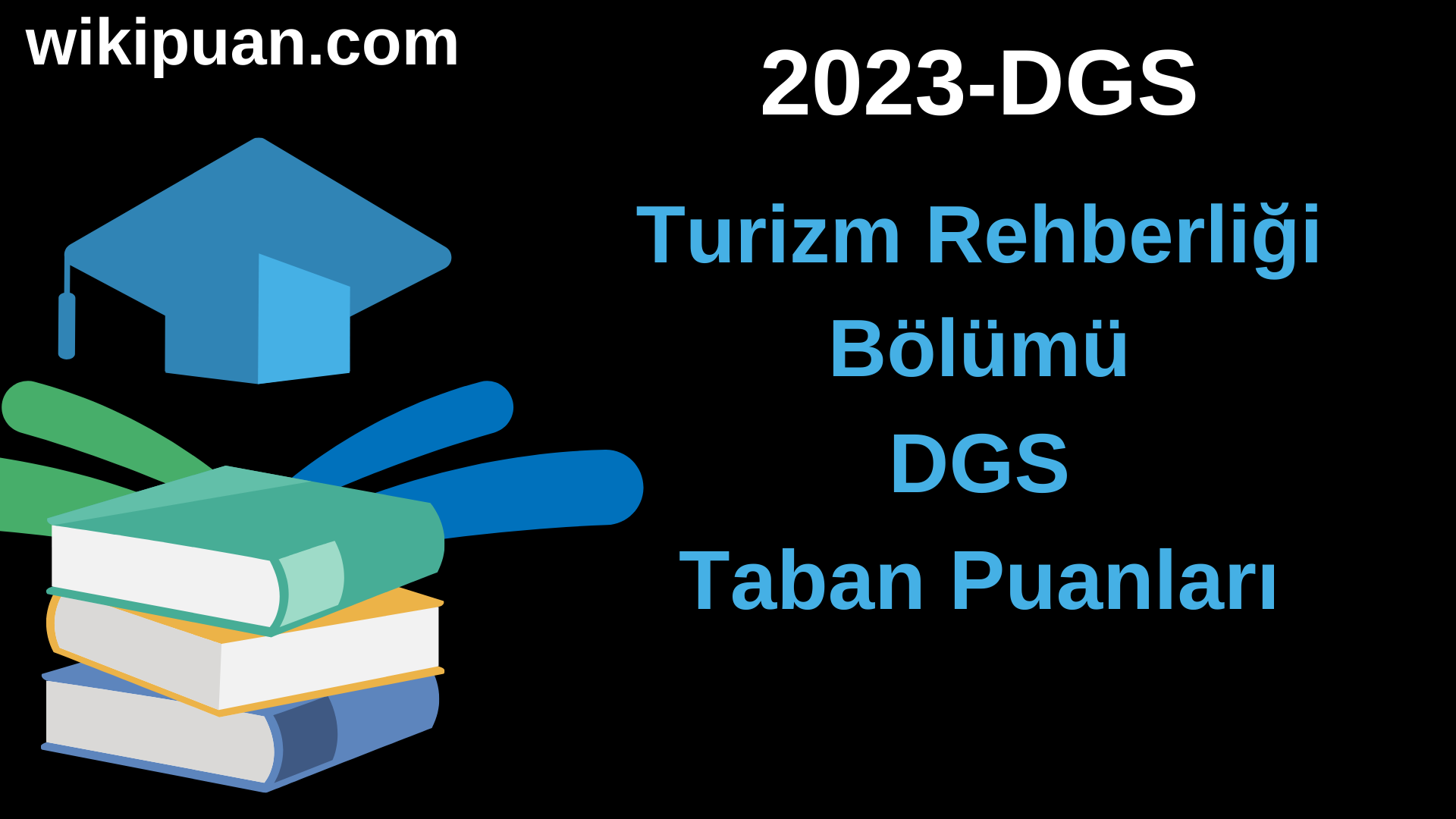 Turizm Rehberliği 2023 DGS Taban Puanları & Kontenjanları