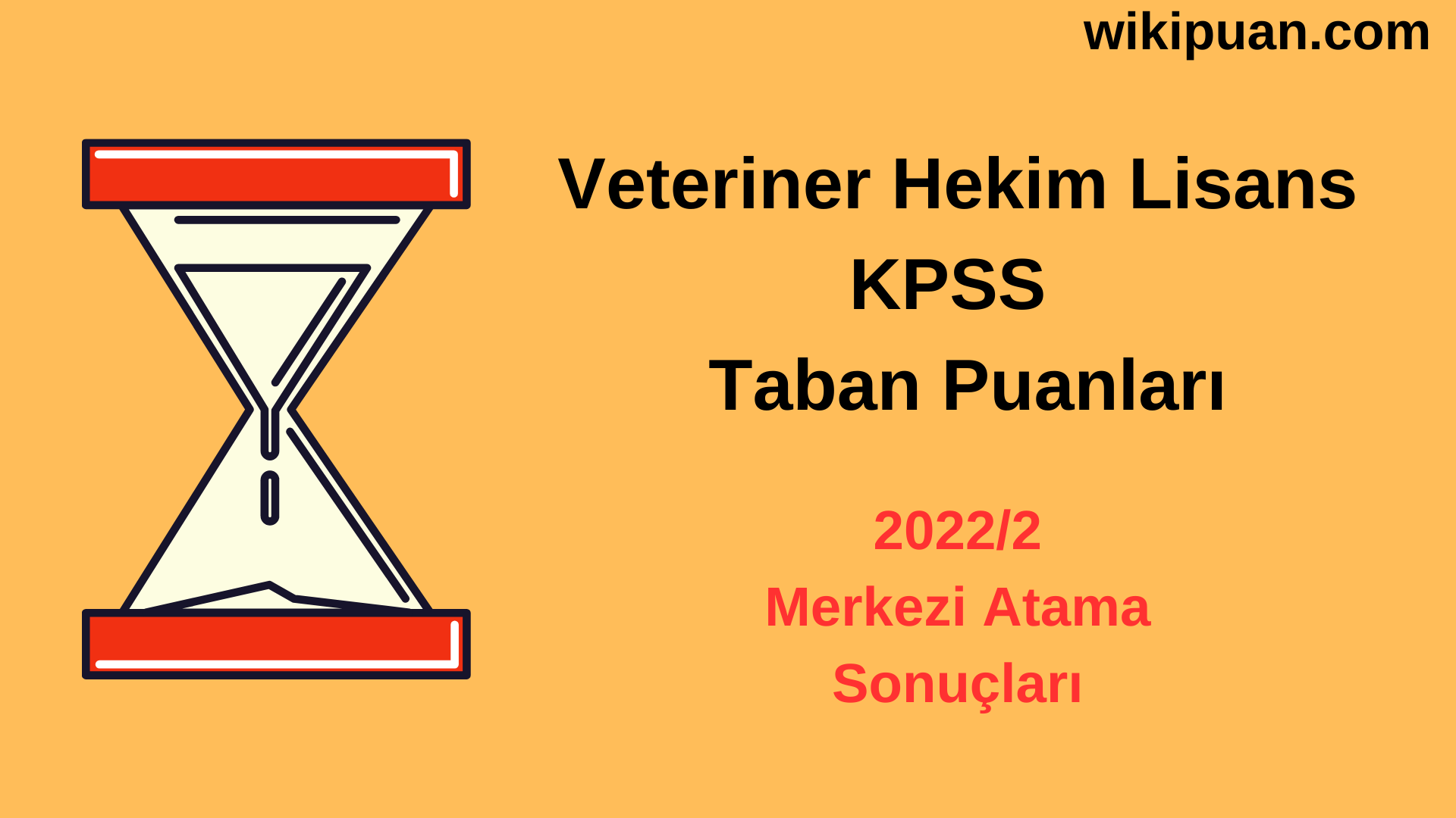 Veteriner Hekim  KPSS Atama Taban Puanları 2022/2