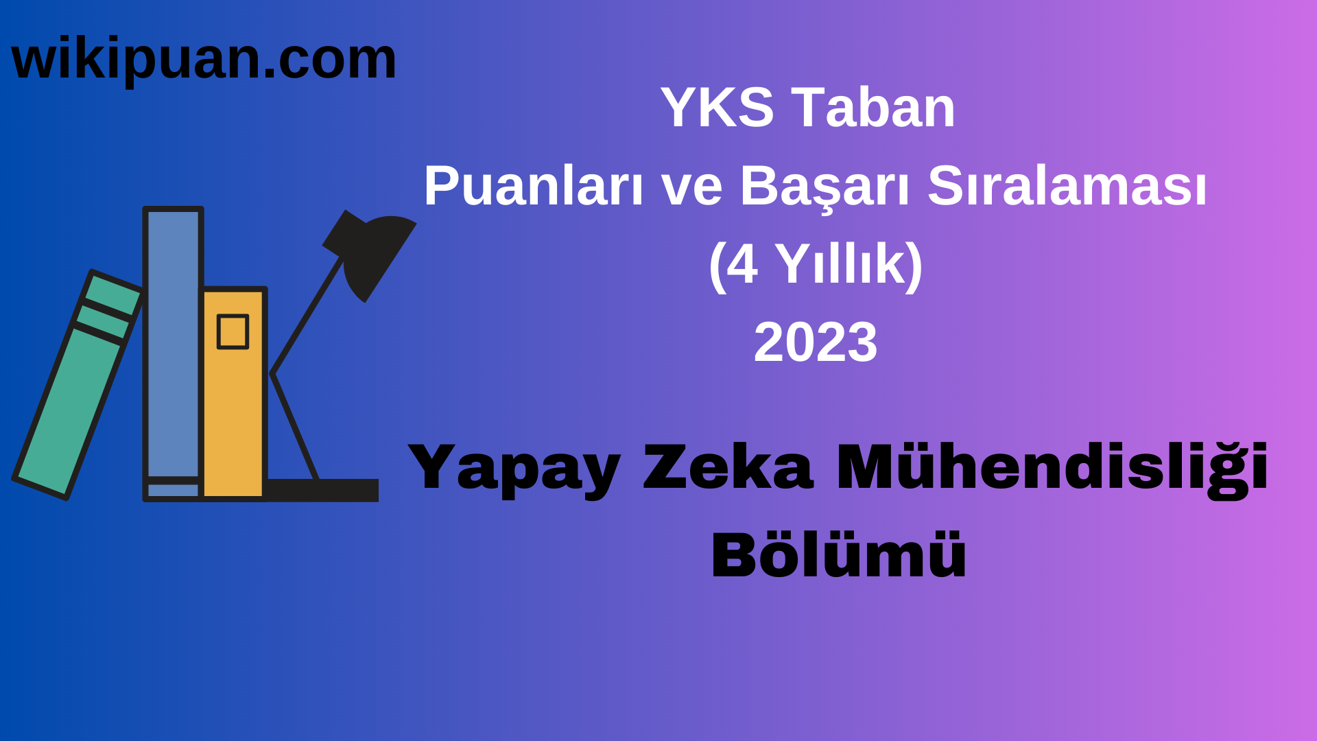 Yapay Zeka Mühendisliği Bölümü 2023 Taban Puan & Taban Başarı Sırası