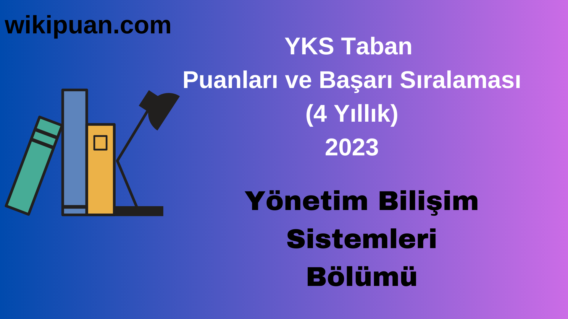 Yönetim Bilişim Sistemleri Bölümü 2023 Taban Puan & Taban Başarı Sırası