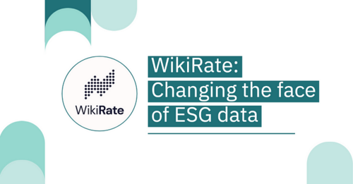 Wikirate: Changing the face of ESG data+Image