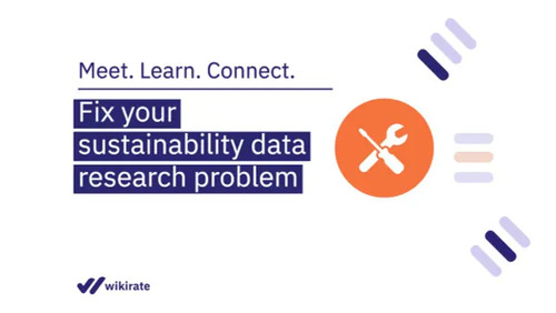Troubleshooting: Fix your sustainability data research problem+Image