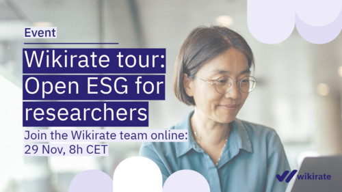 Discover valuable open ESG data for your research - 2nd chance+Image