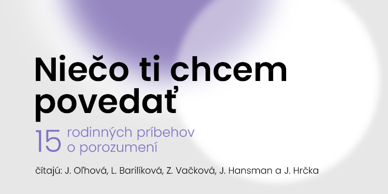 Niečo ti chcem povedať