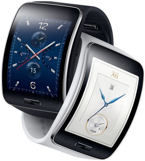 First look at the smart watches Galaxy Gear S