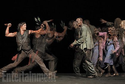 The Walking Dead: battle-hardened and recruits